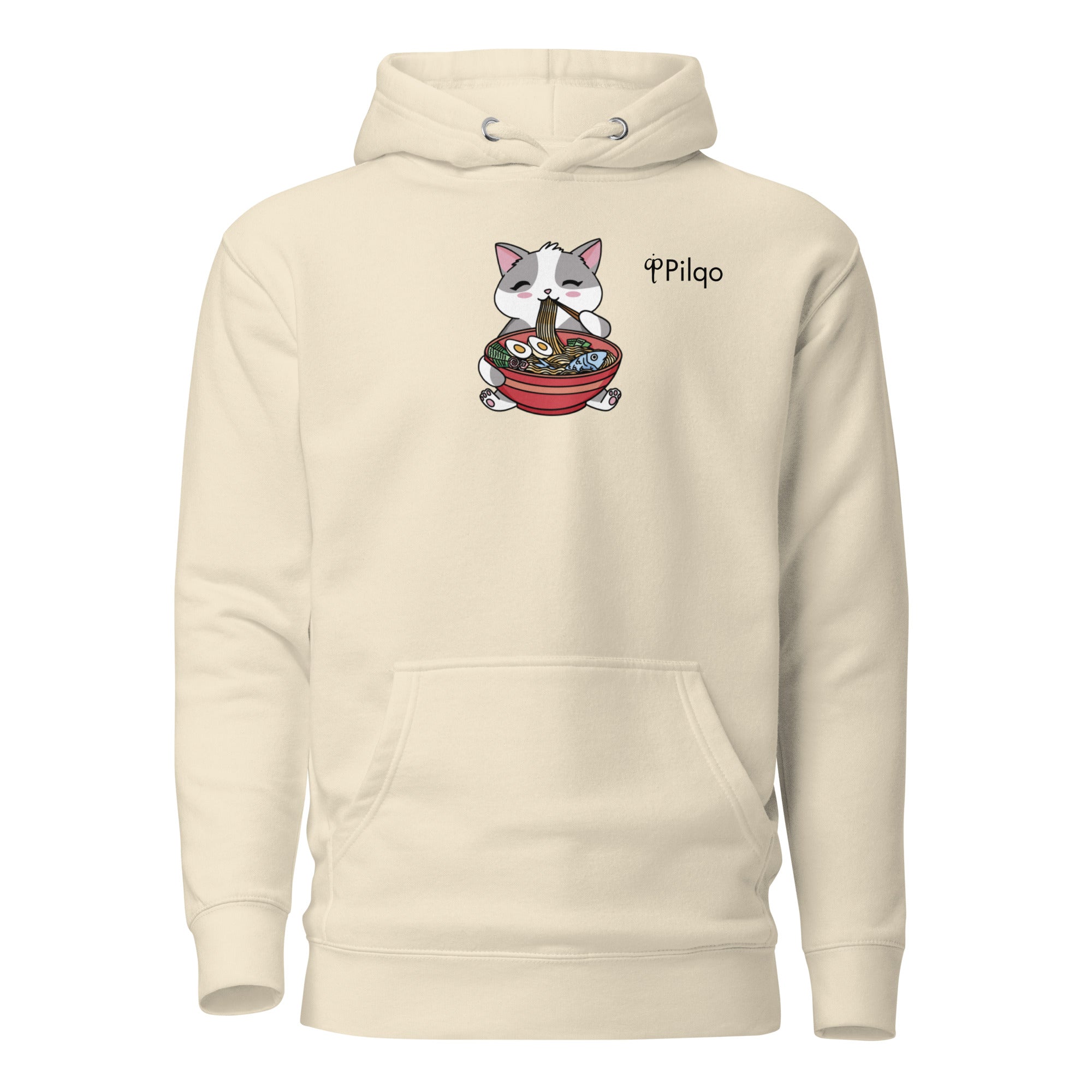 Hoodie with graphics and logo