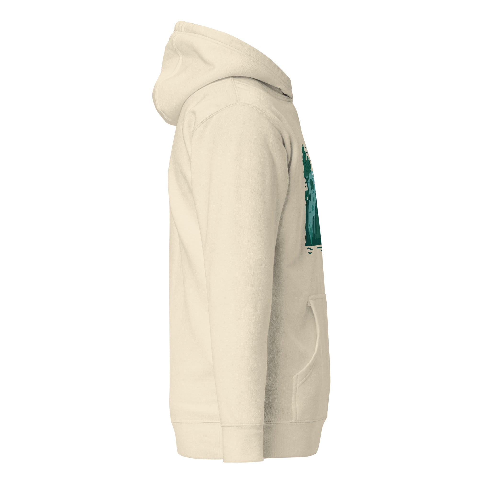 Hoodie with graphics and logo