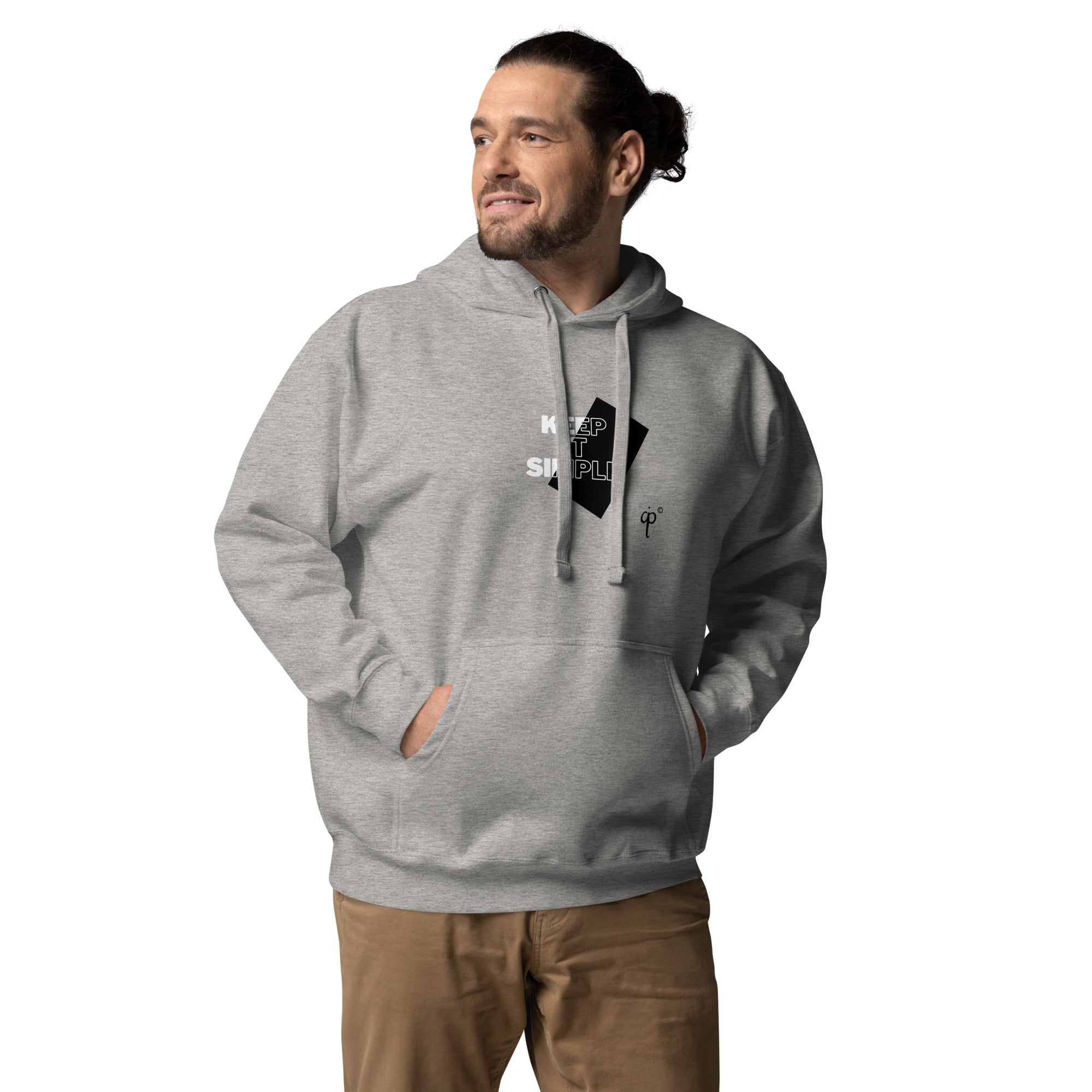 Kapuzenpullover „Keep it simple“