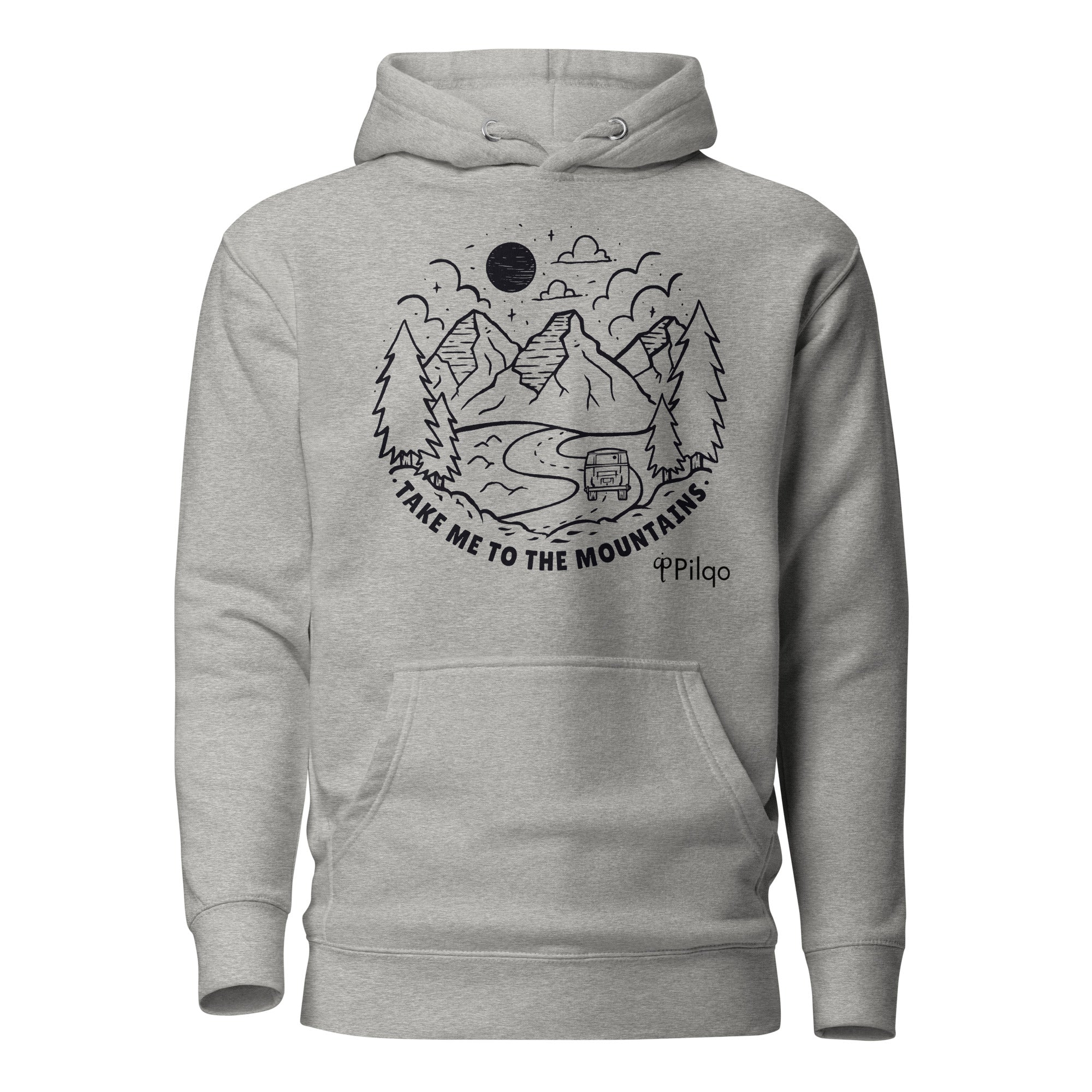 Hoodie mit Grafiken und Logo