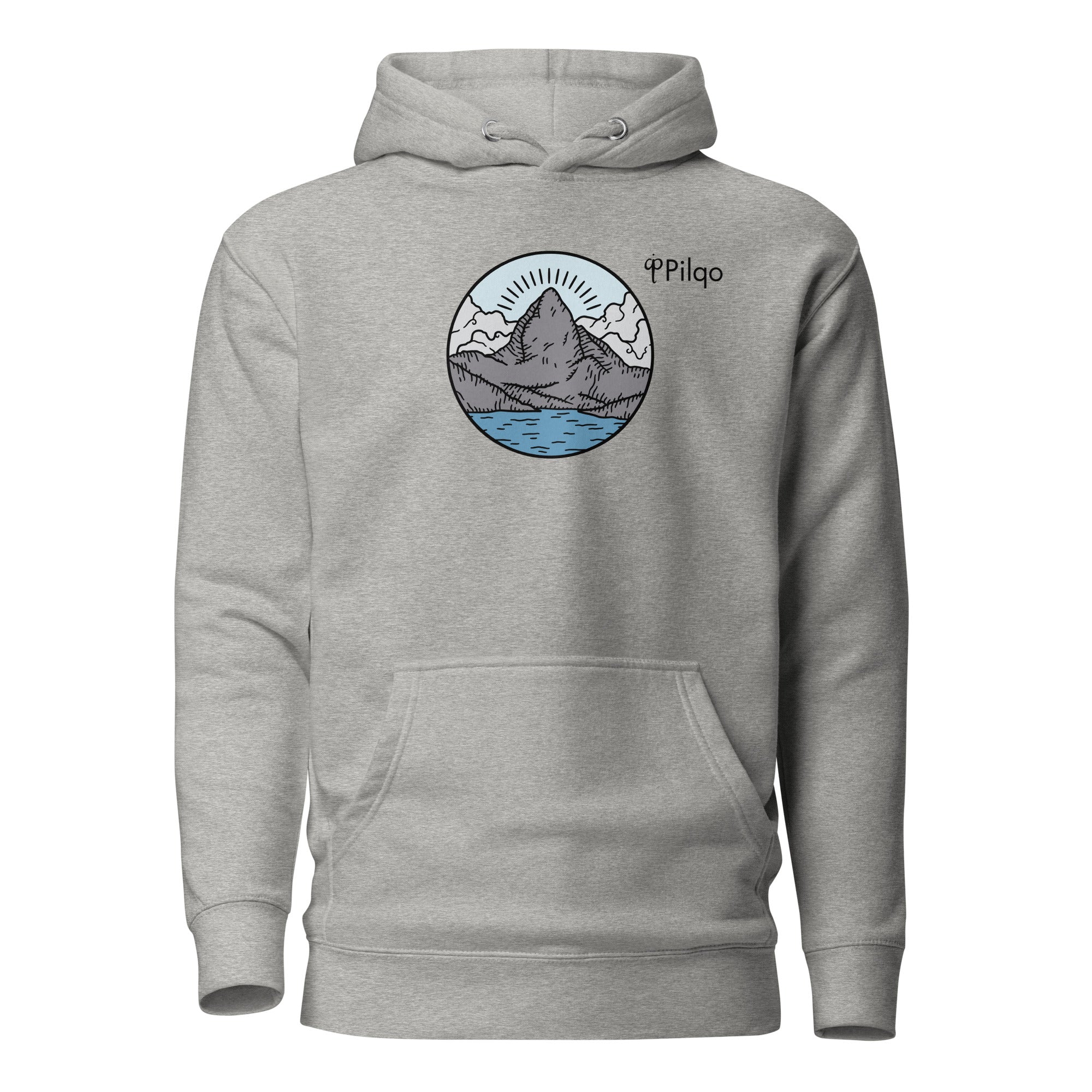 Hoodie with graphics and logo