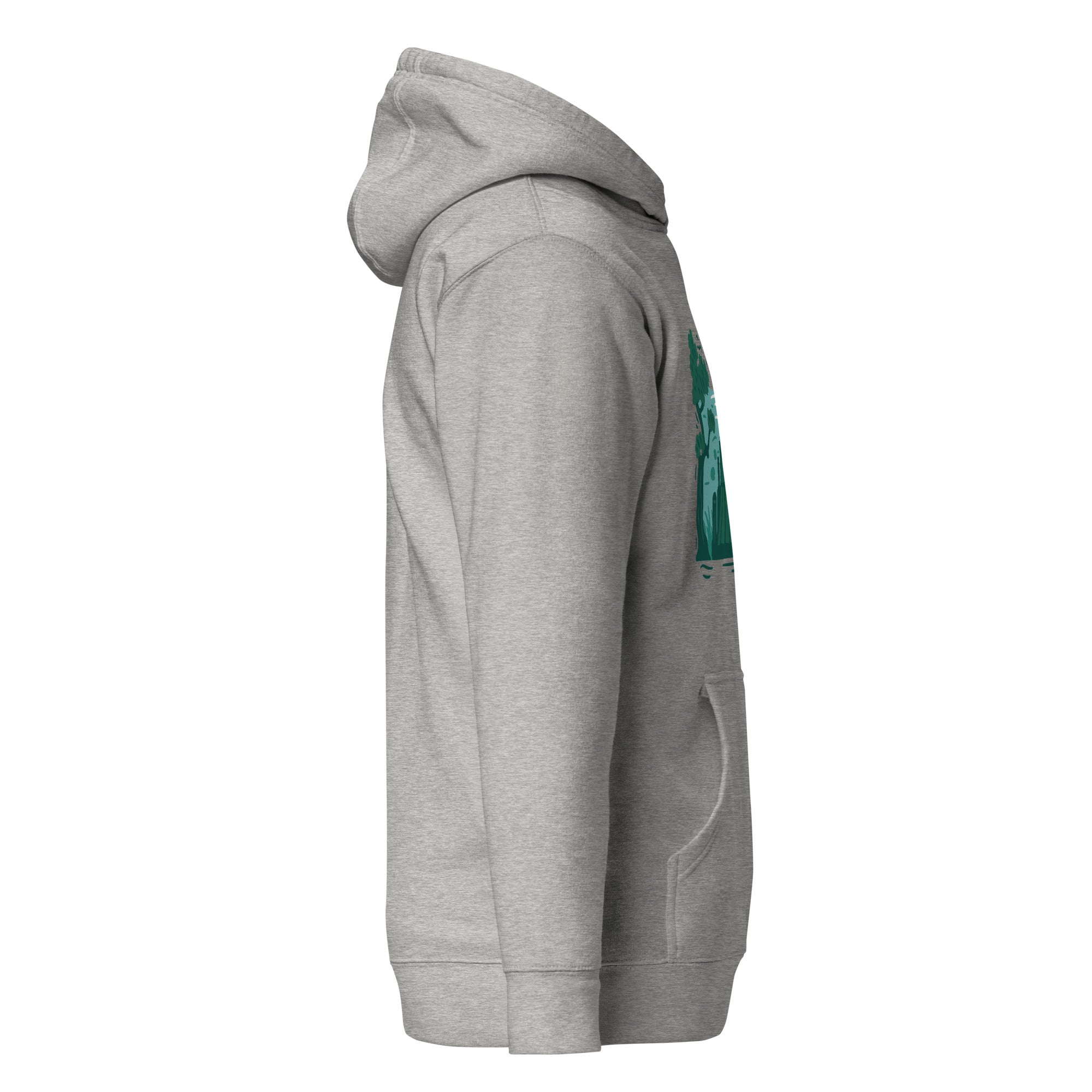 Hoodie with graphics and logo