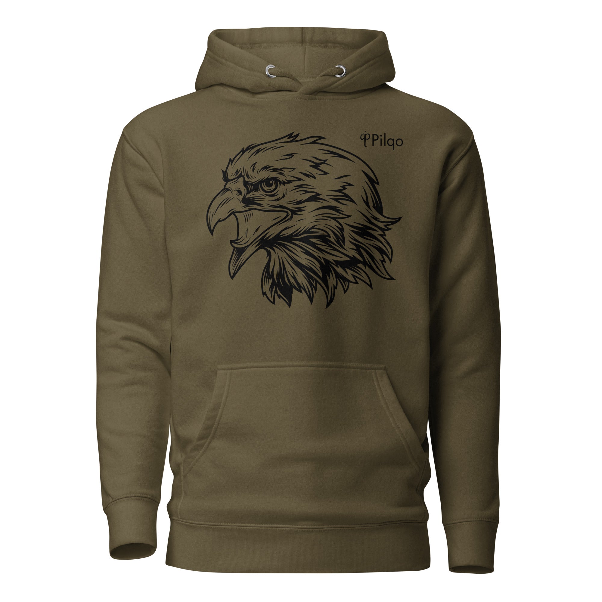 Hoodie with graphics and logo