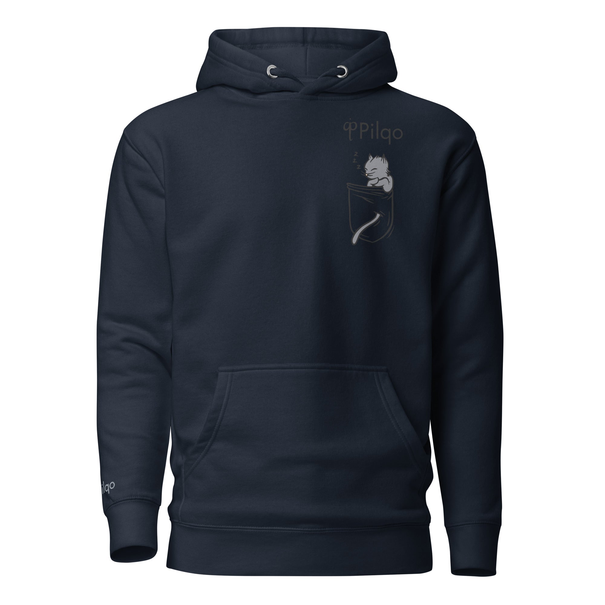 Hoodie with graphics and logo