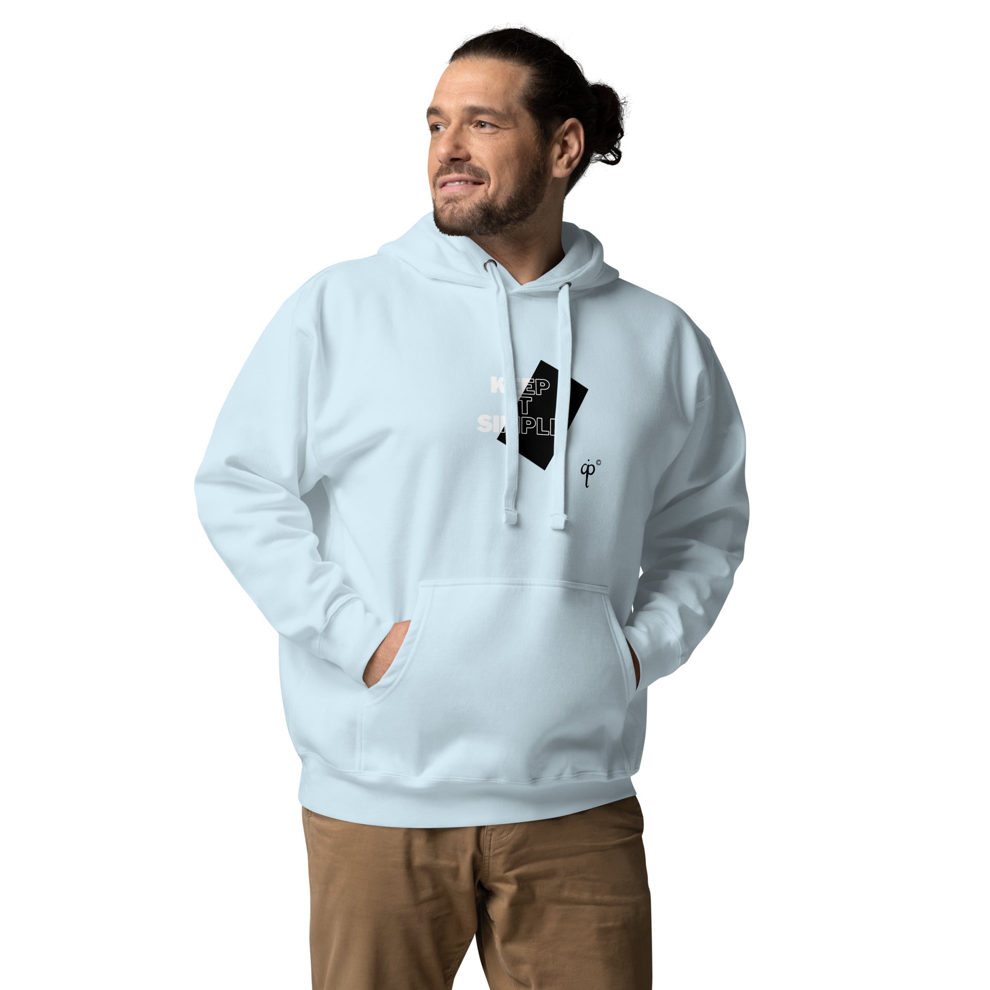 Kapuzenpullover „Keep it simple“