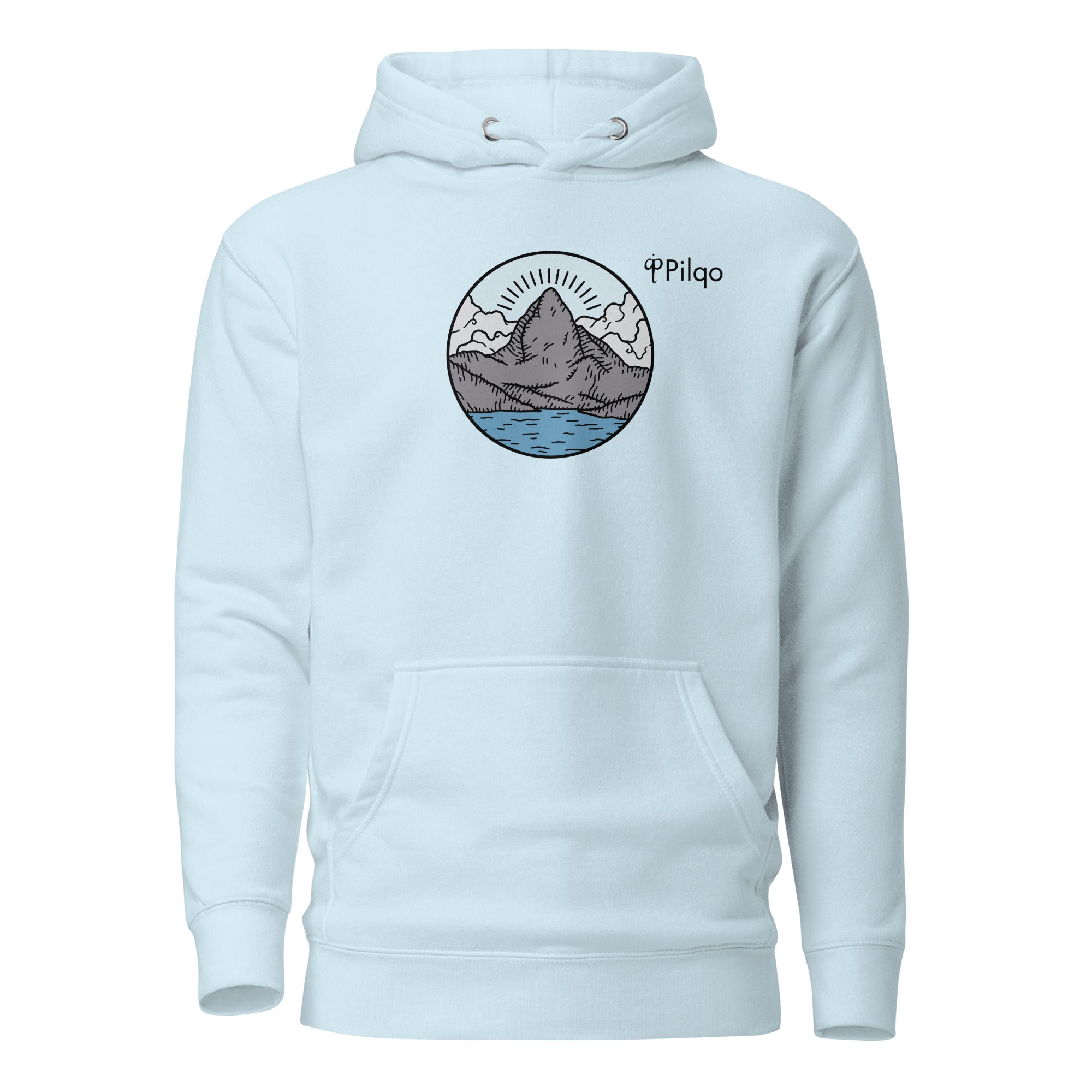 Hoodie with graphics and logo