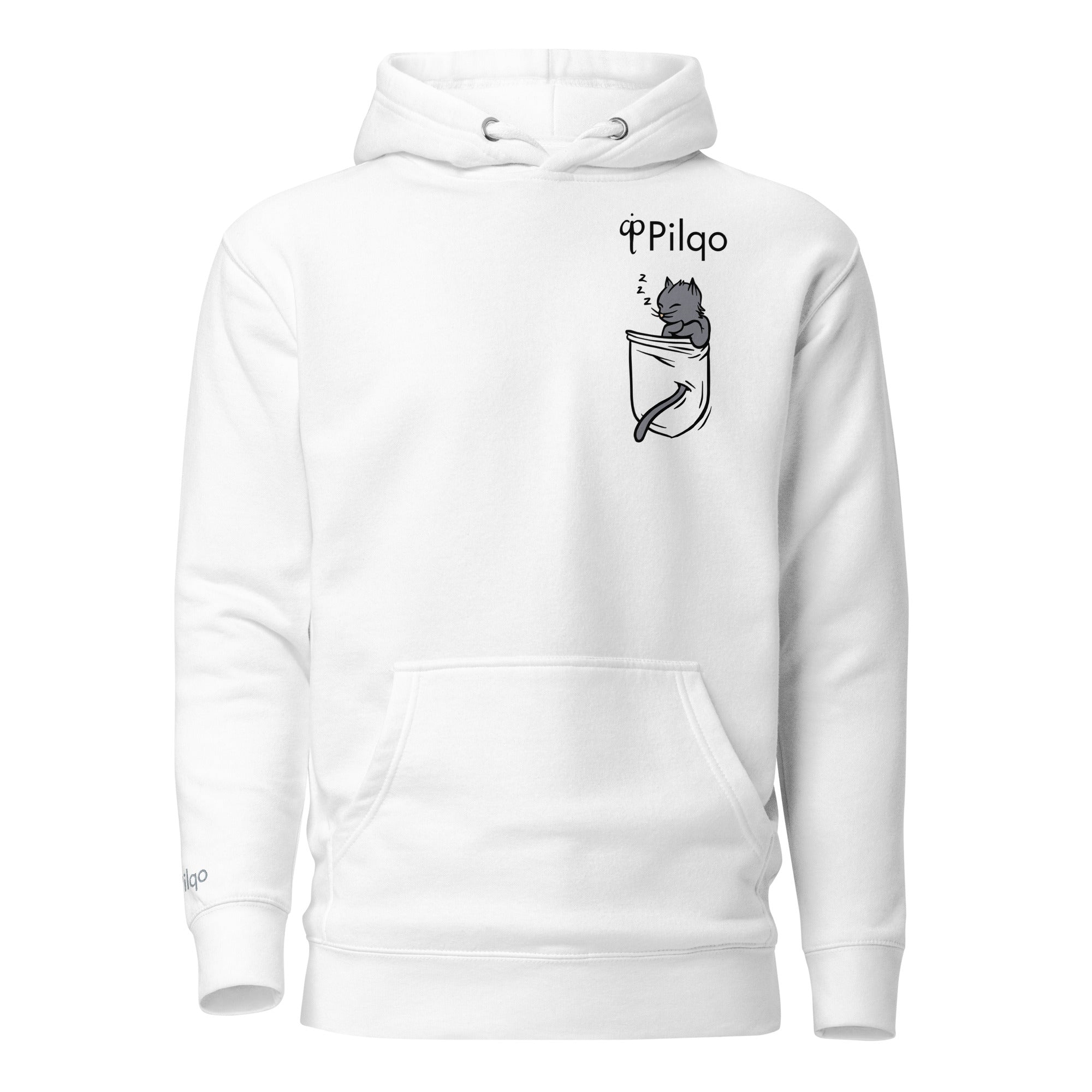 Hoodie with graphics and logo