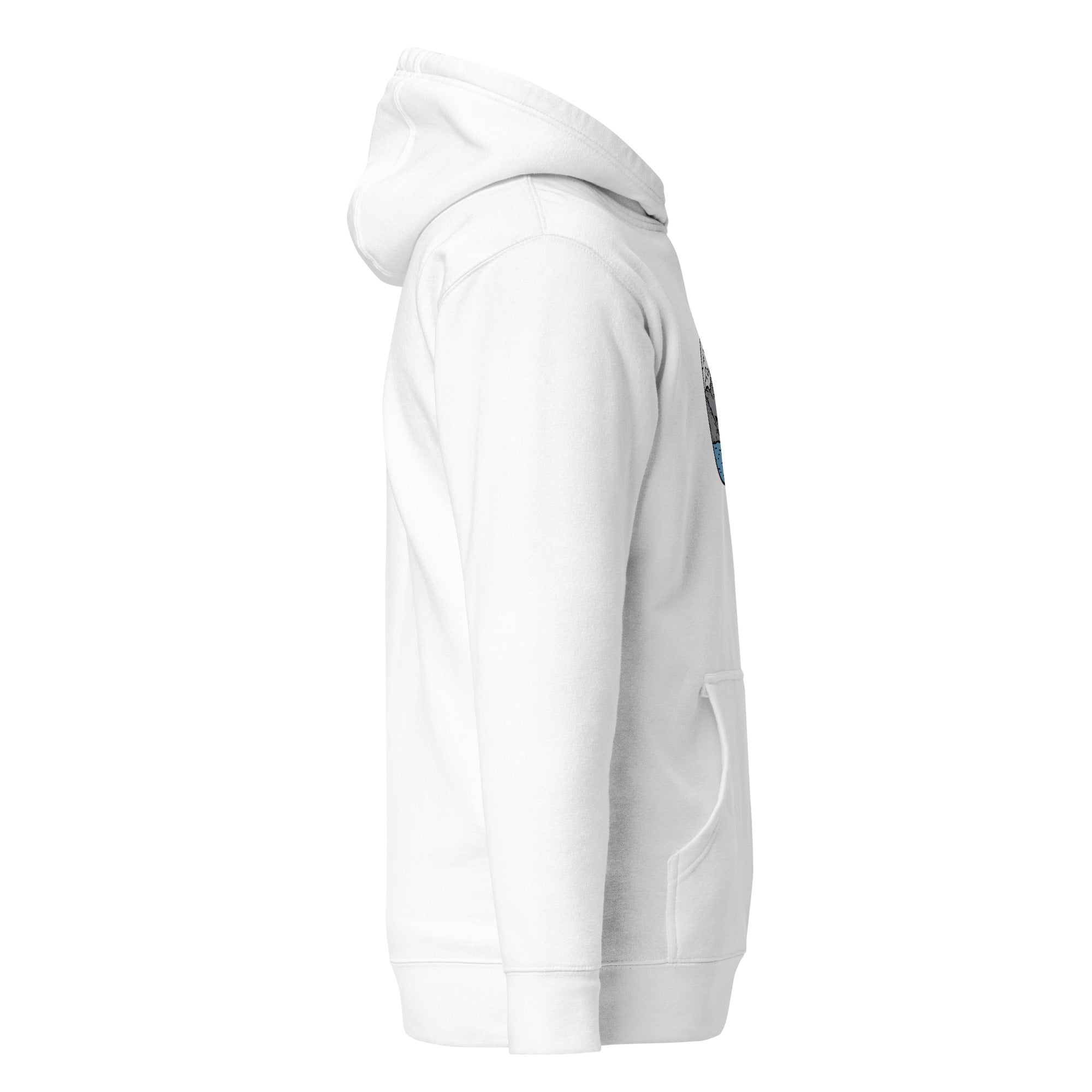 Hoodie with graphics and logo