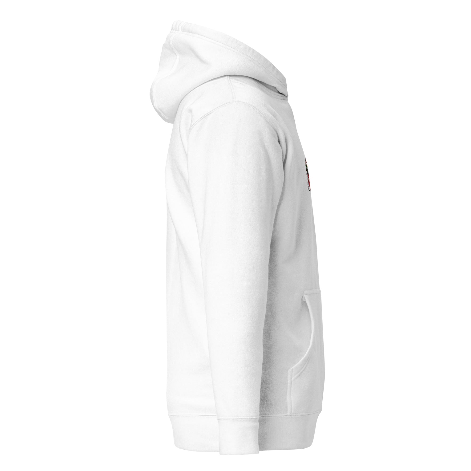 Hoodie with graphics and logo