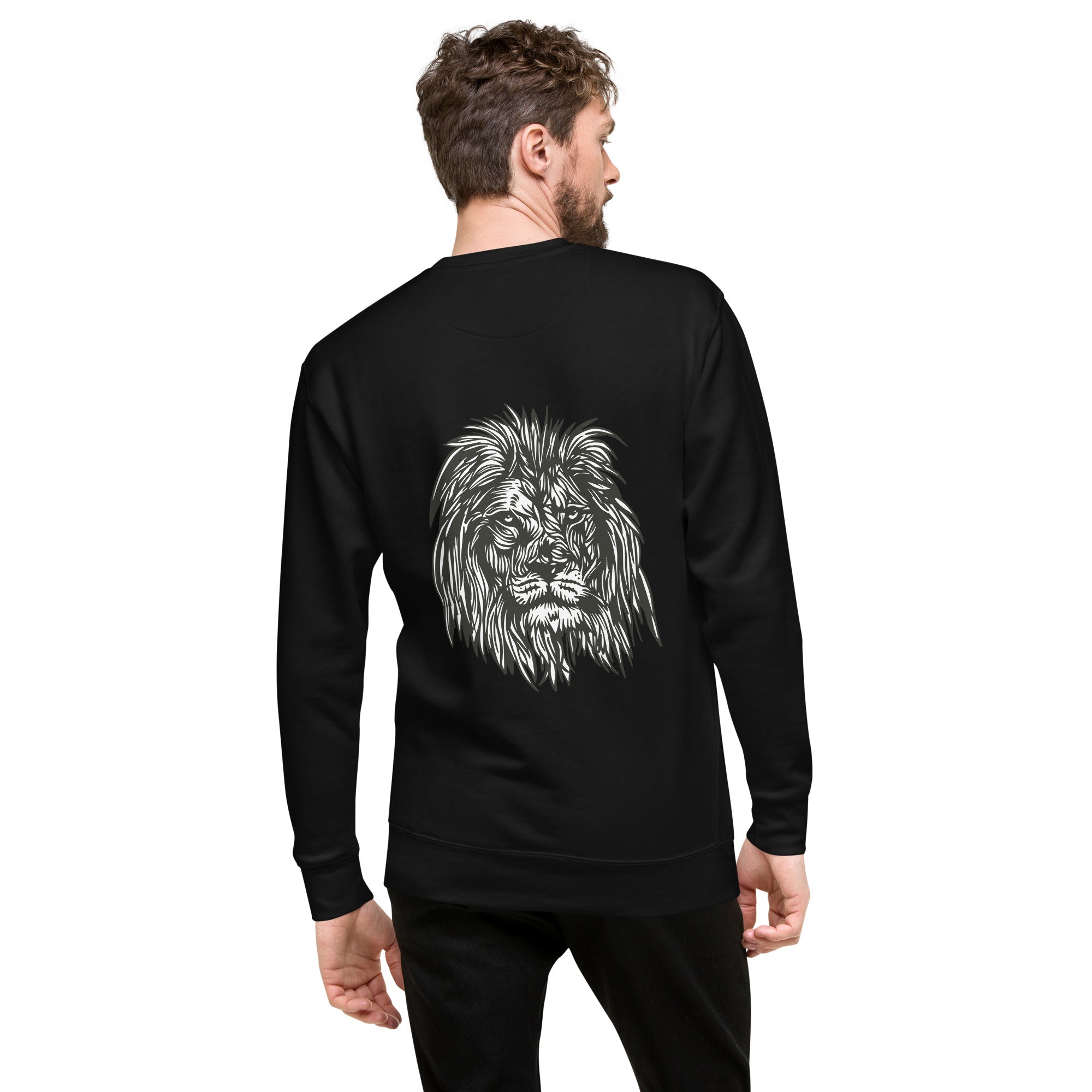 Premium-Sweatshirt mit Grafik und Logo