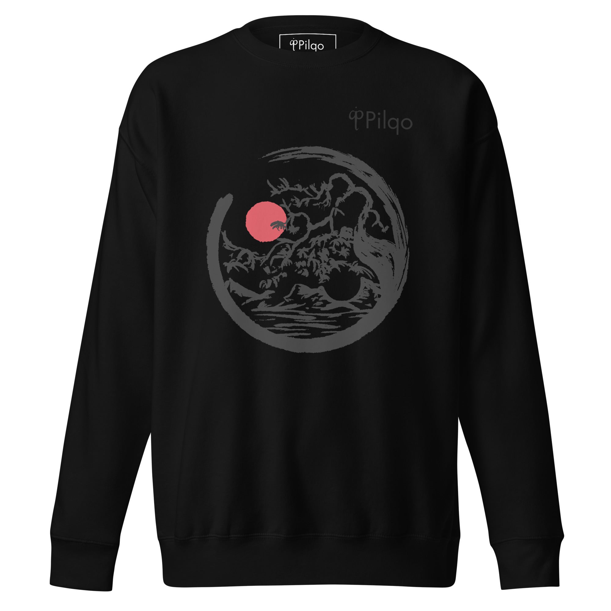 Premium sweatshirt with graphics and logo