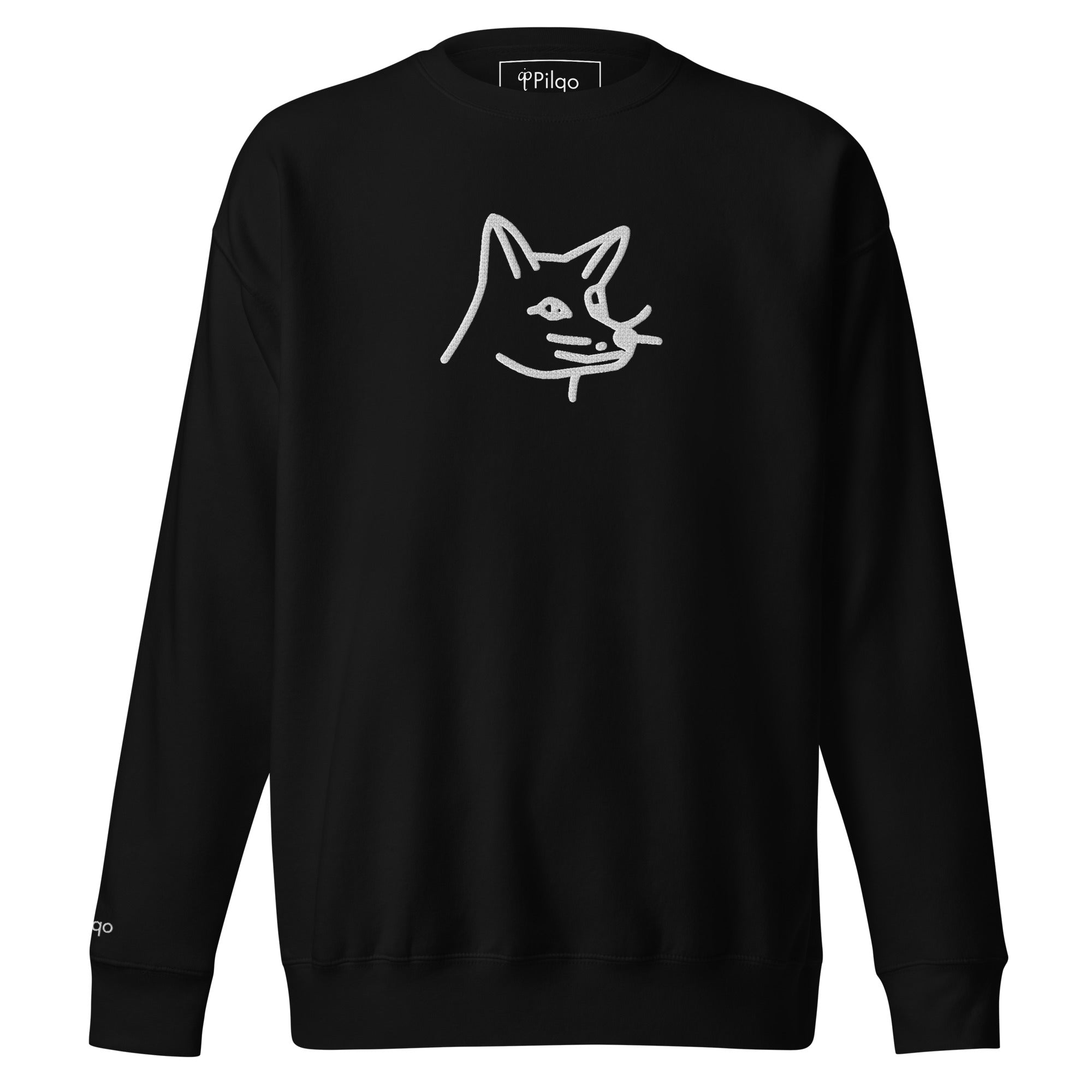 Premium Sweatshirt with embroidery graphics