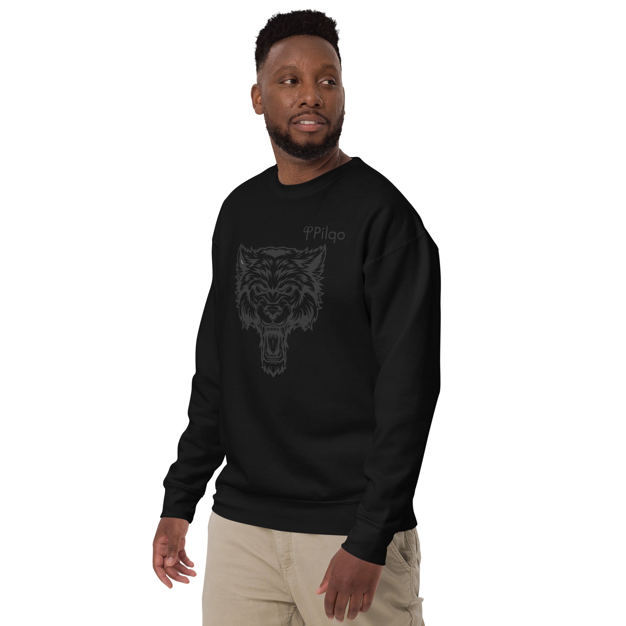 Premium-Sweatshirt mit Grafik und Logo