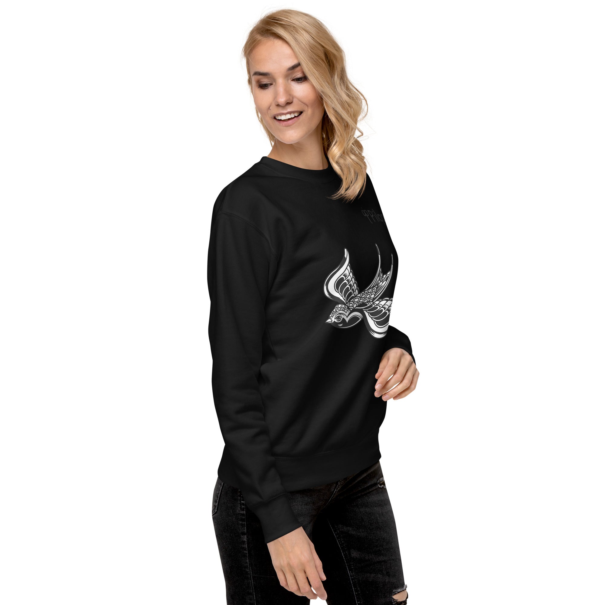 Premium-Sweatshirt mit Grafik und Logo