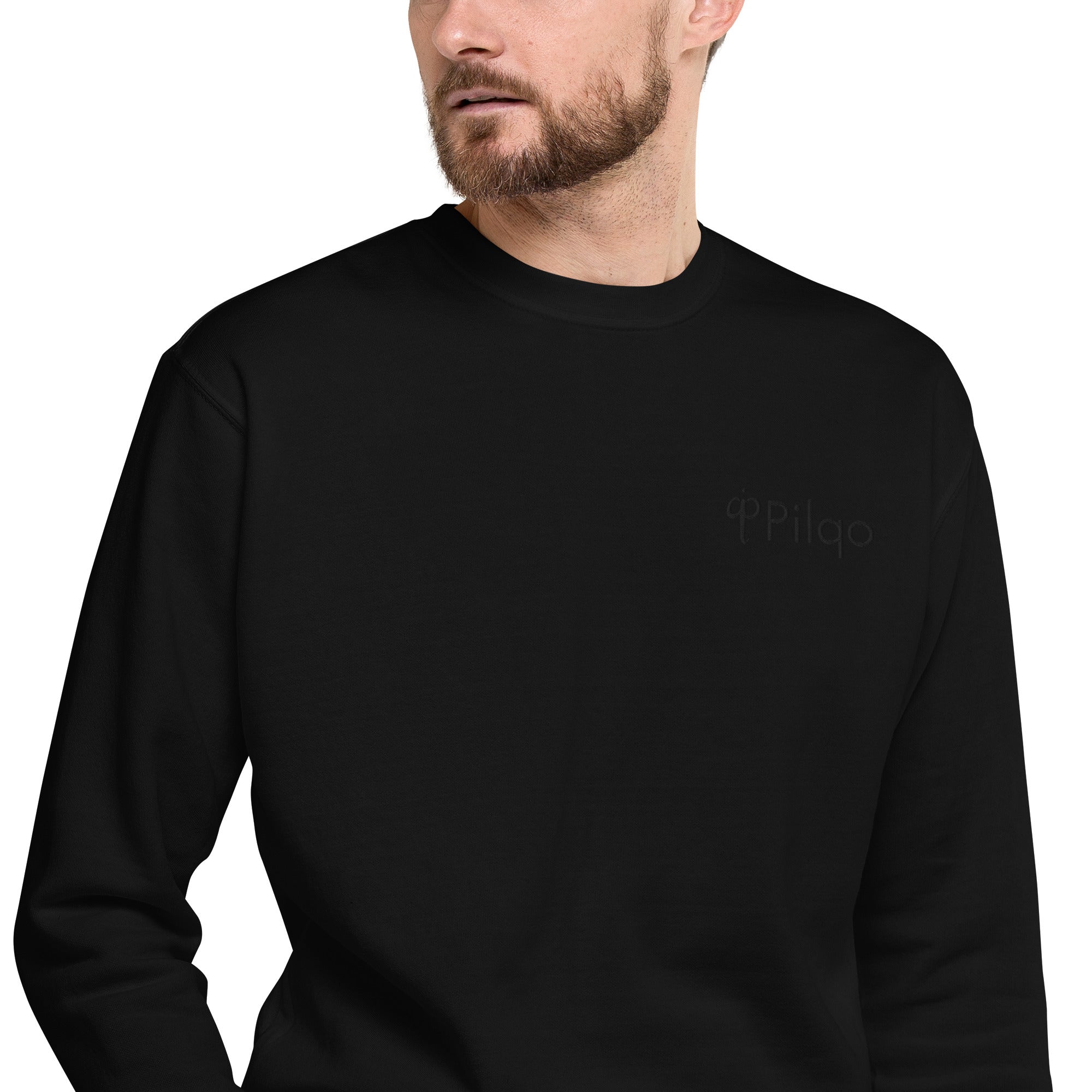 Sweatshirt with embroidery logo