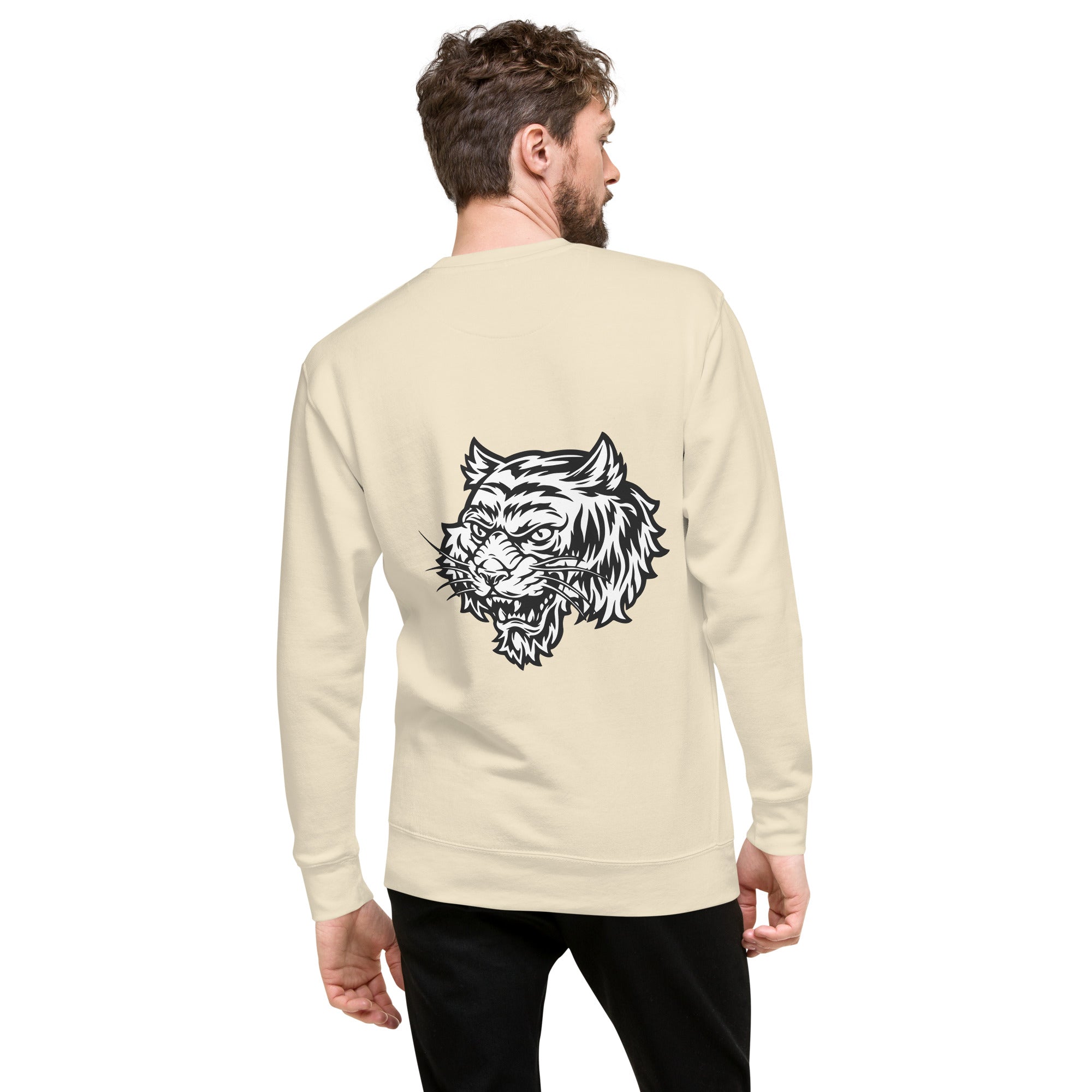 Premium-Sweatshirt mit Grafik und Logo