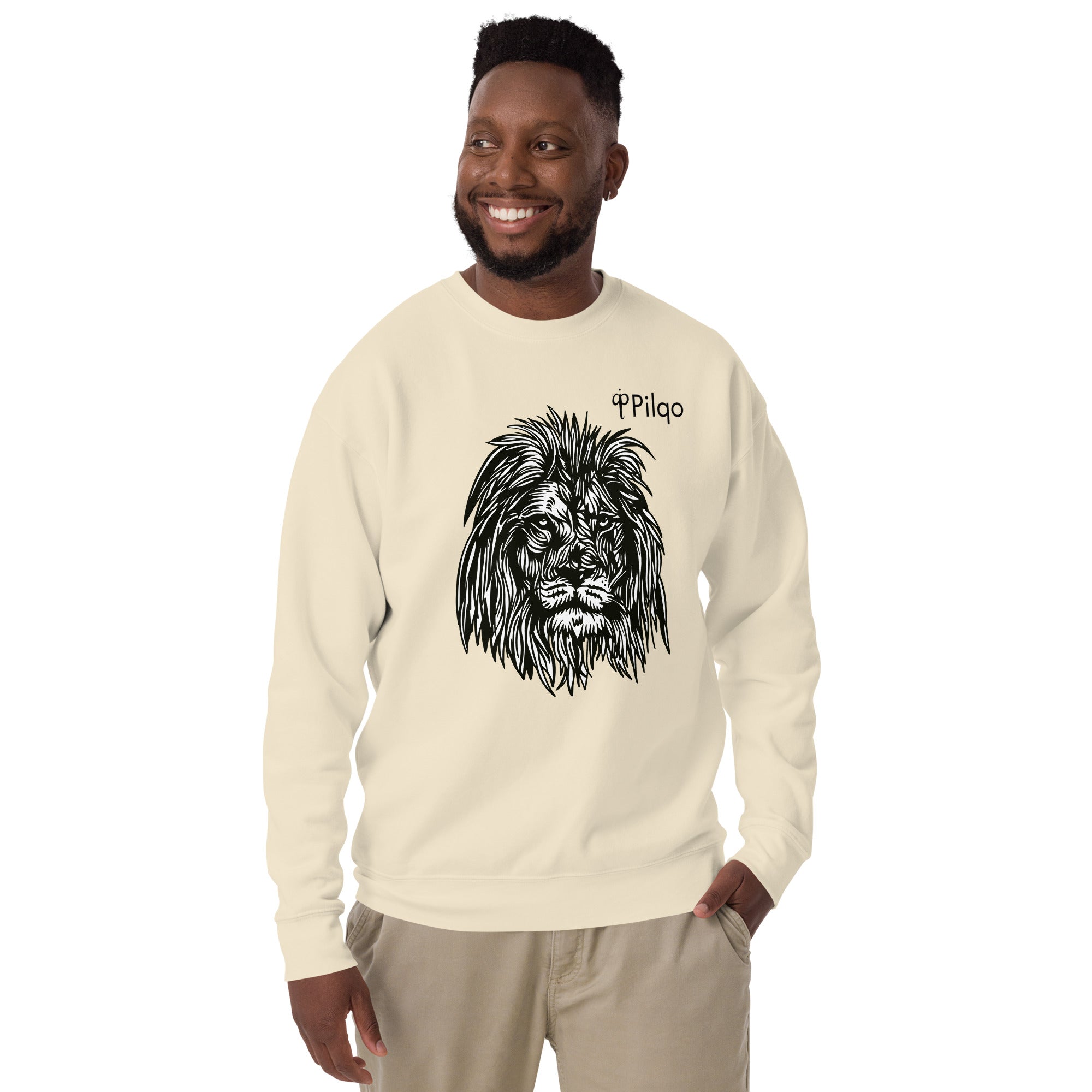 Premium-Sweatshirt mit Grafik und Logo