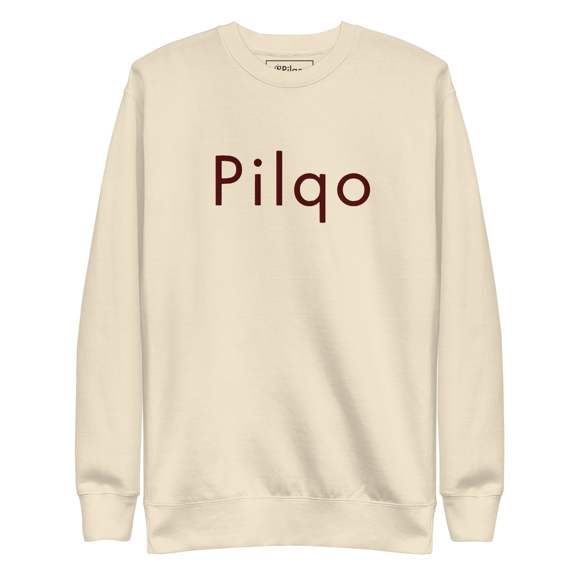 Premium Sweatshirt with embroidery text