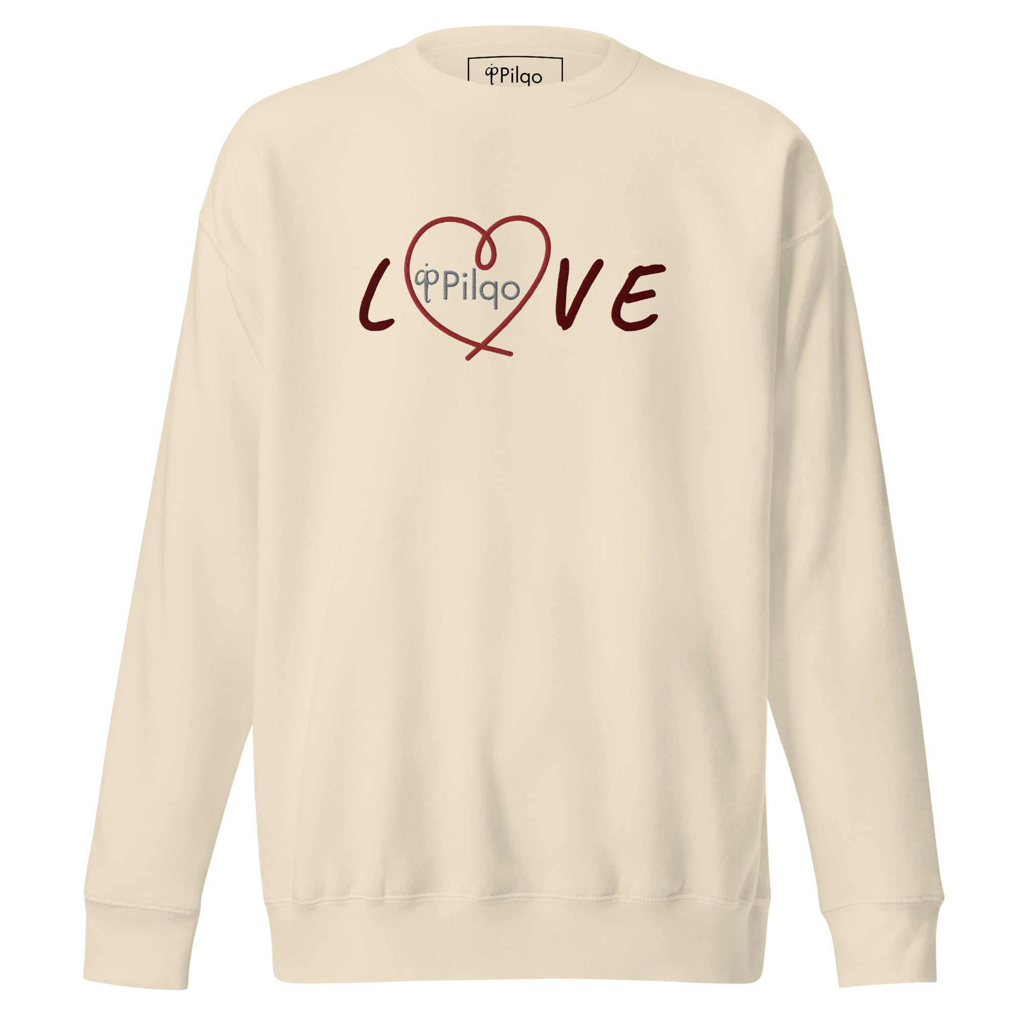 Premium Sweatshirt with embroidery graphics