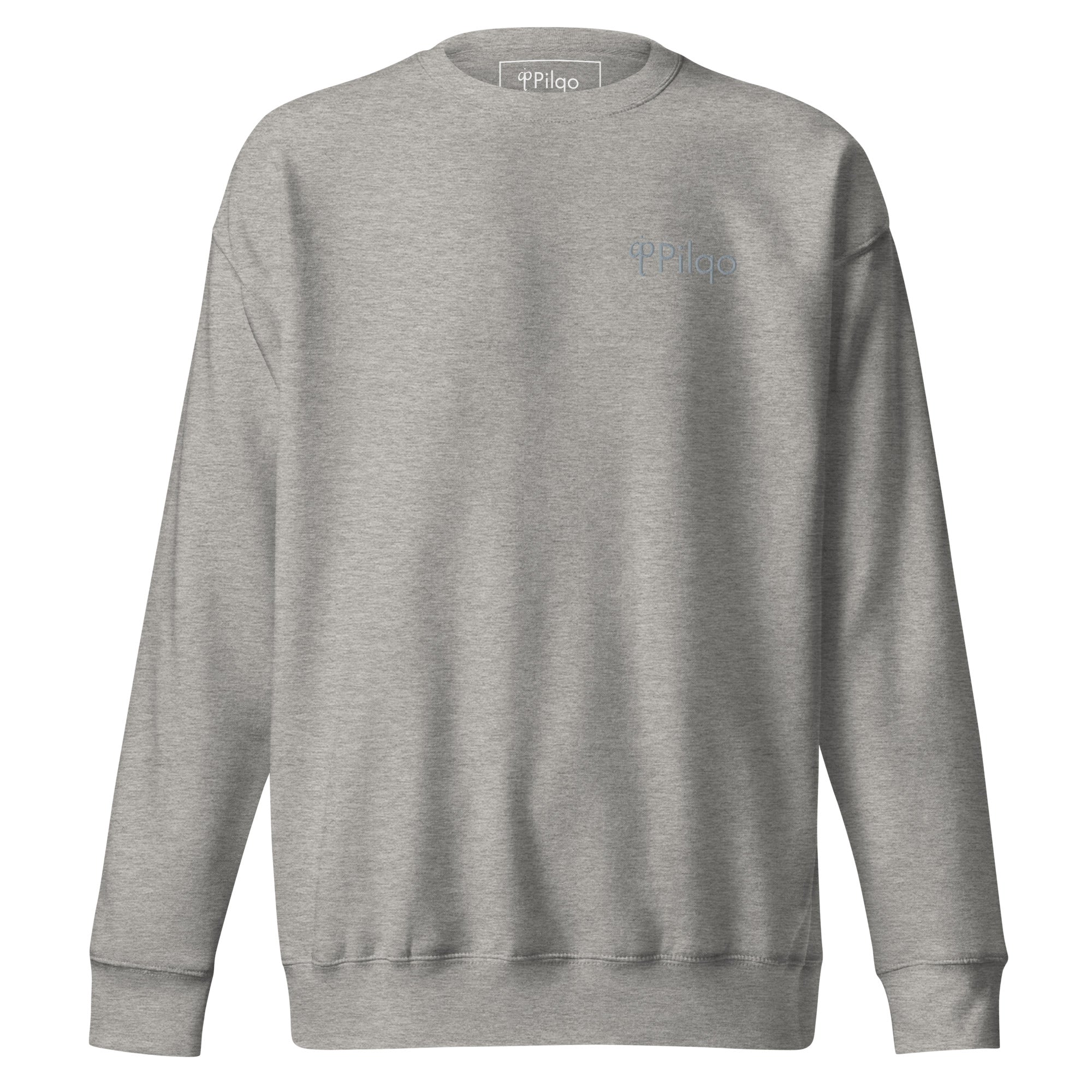 Sweatshirt mit aufgesticktem Logo