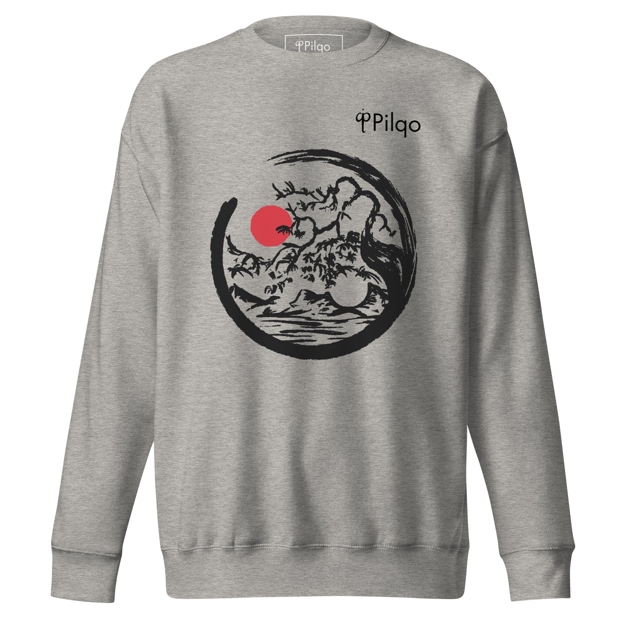 Premium sweatshirt with graphics and logo