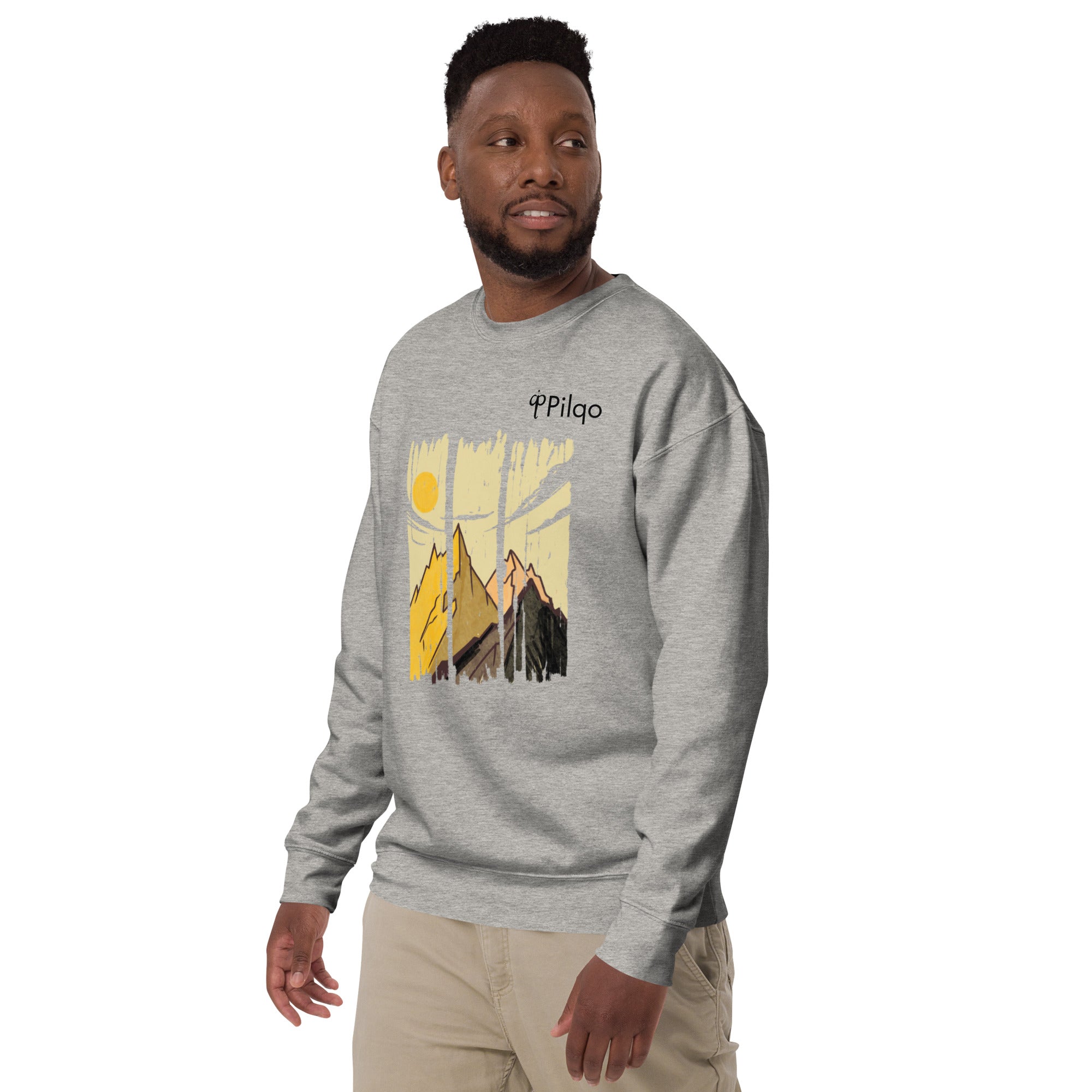 Premium-Sweatshirt mit Grafik und Logo