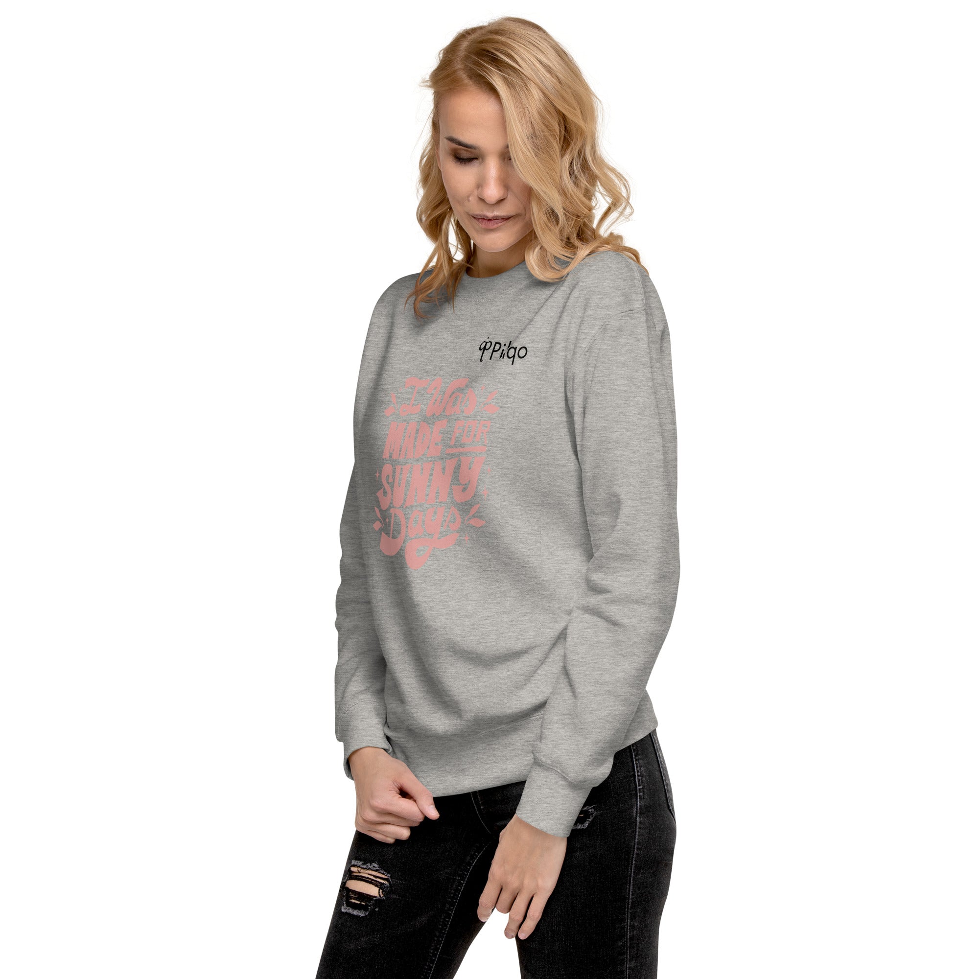 Premium-Sweatshirt mit Grafik und Logo