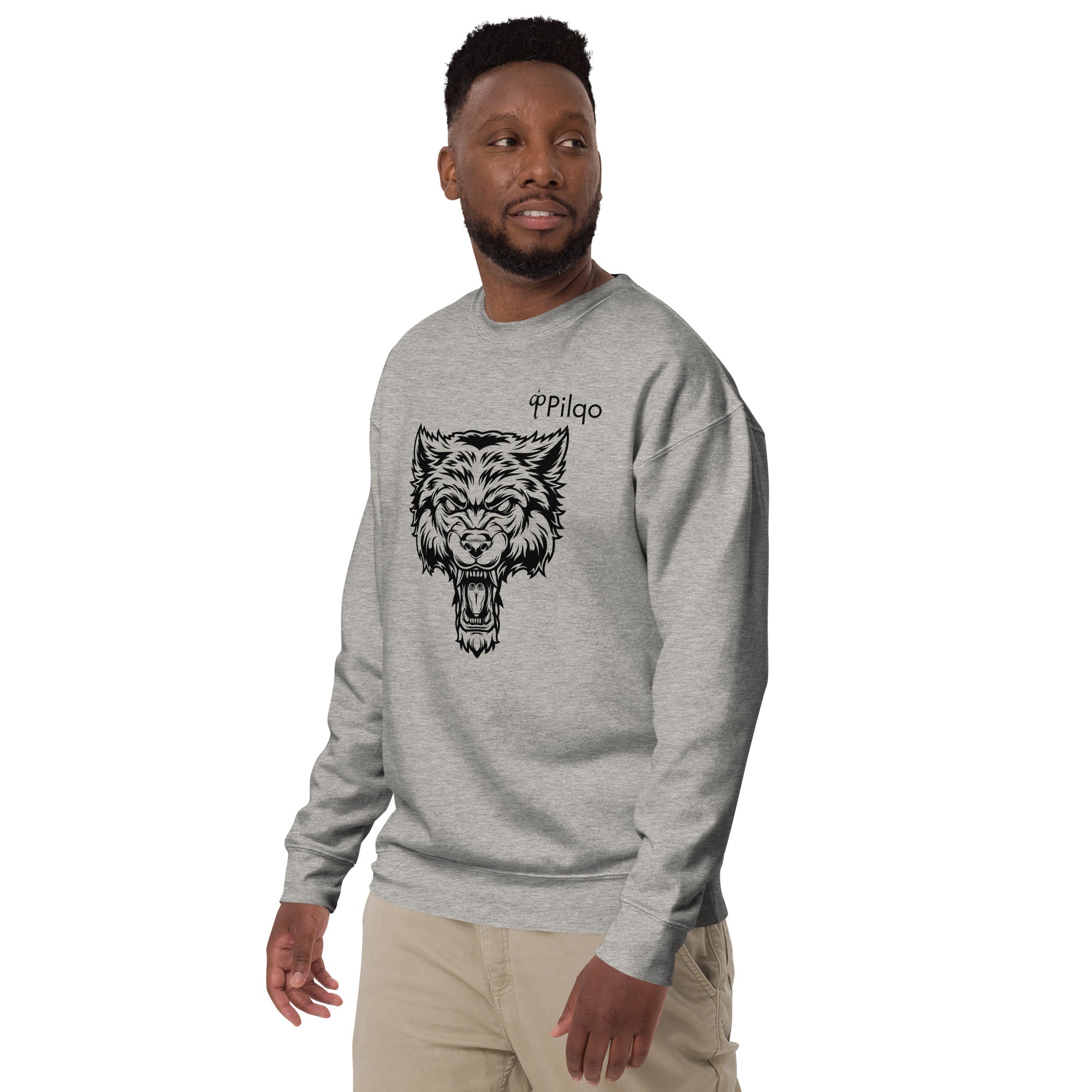 Premium-Sweatshirt mit Grafik und Logo