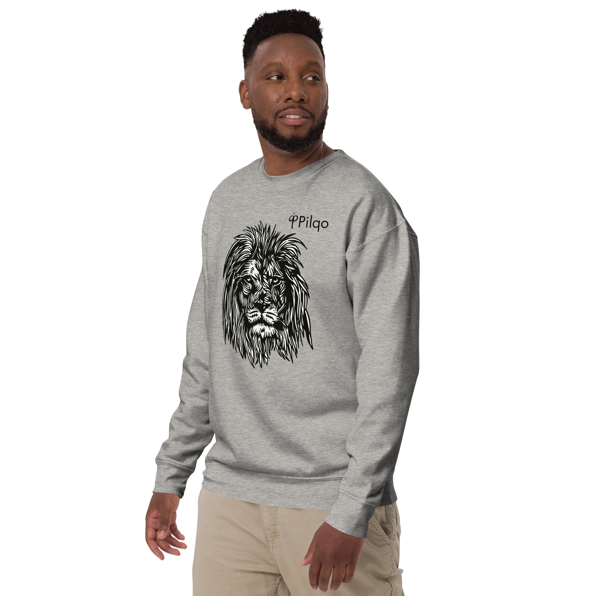 Premium-Sweatshirt mit Grafik und Logo