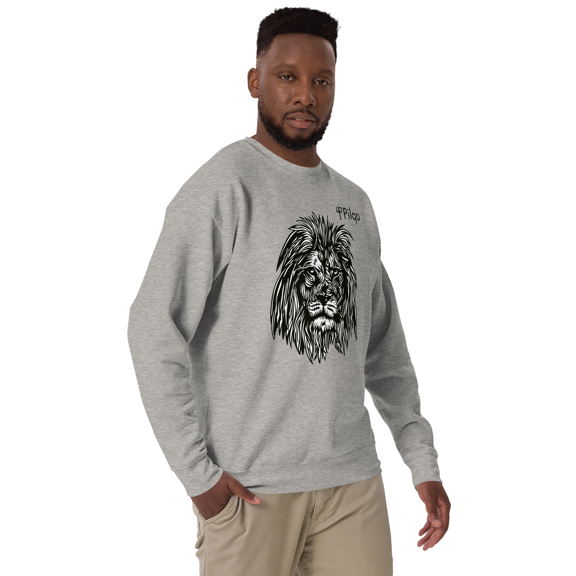 Premium-Sweatshirt mit Grafik und Logo