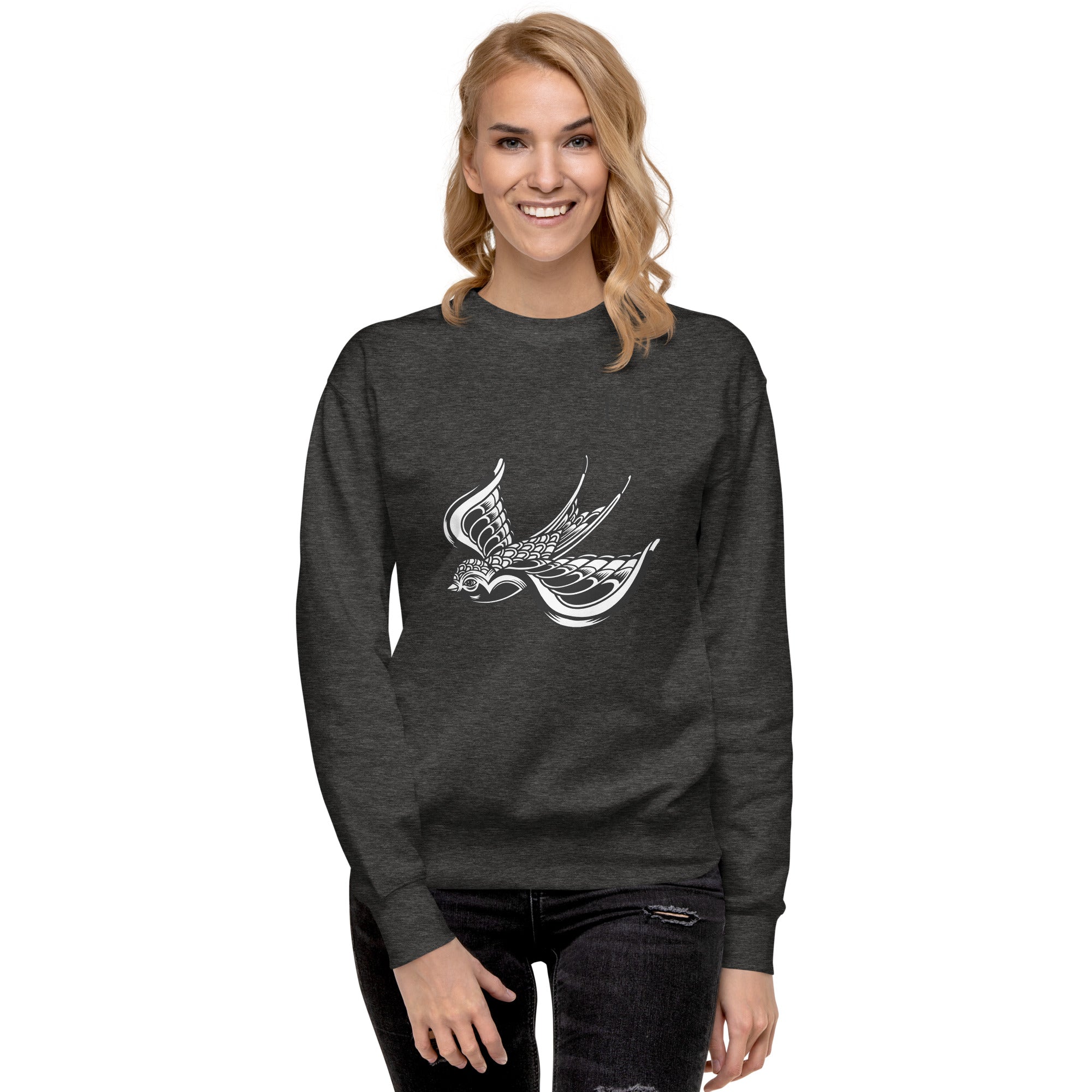 Premium-Sweatshirt mit Grafik und Logo