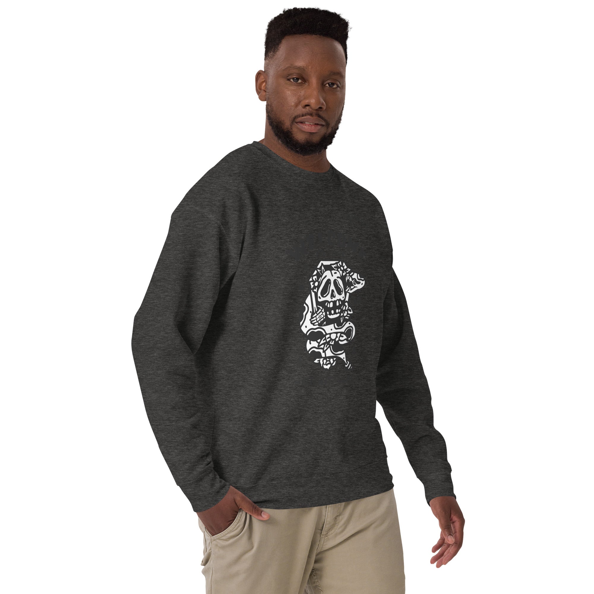 Premium-Sweatshirt mit Grafik und Logo