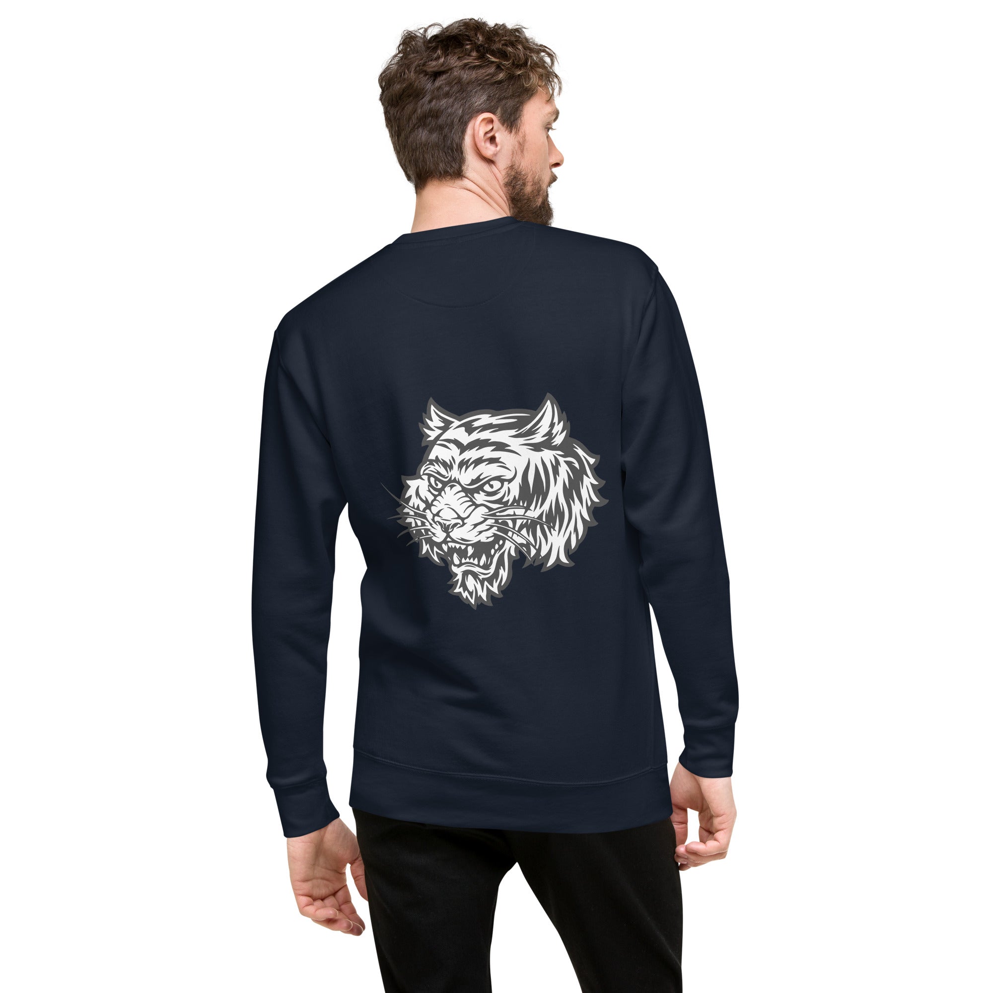 Premium-Sweatshirt mit Grafik und Logo