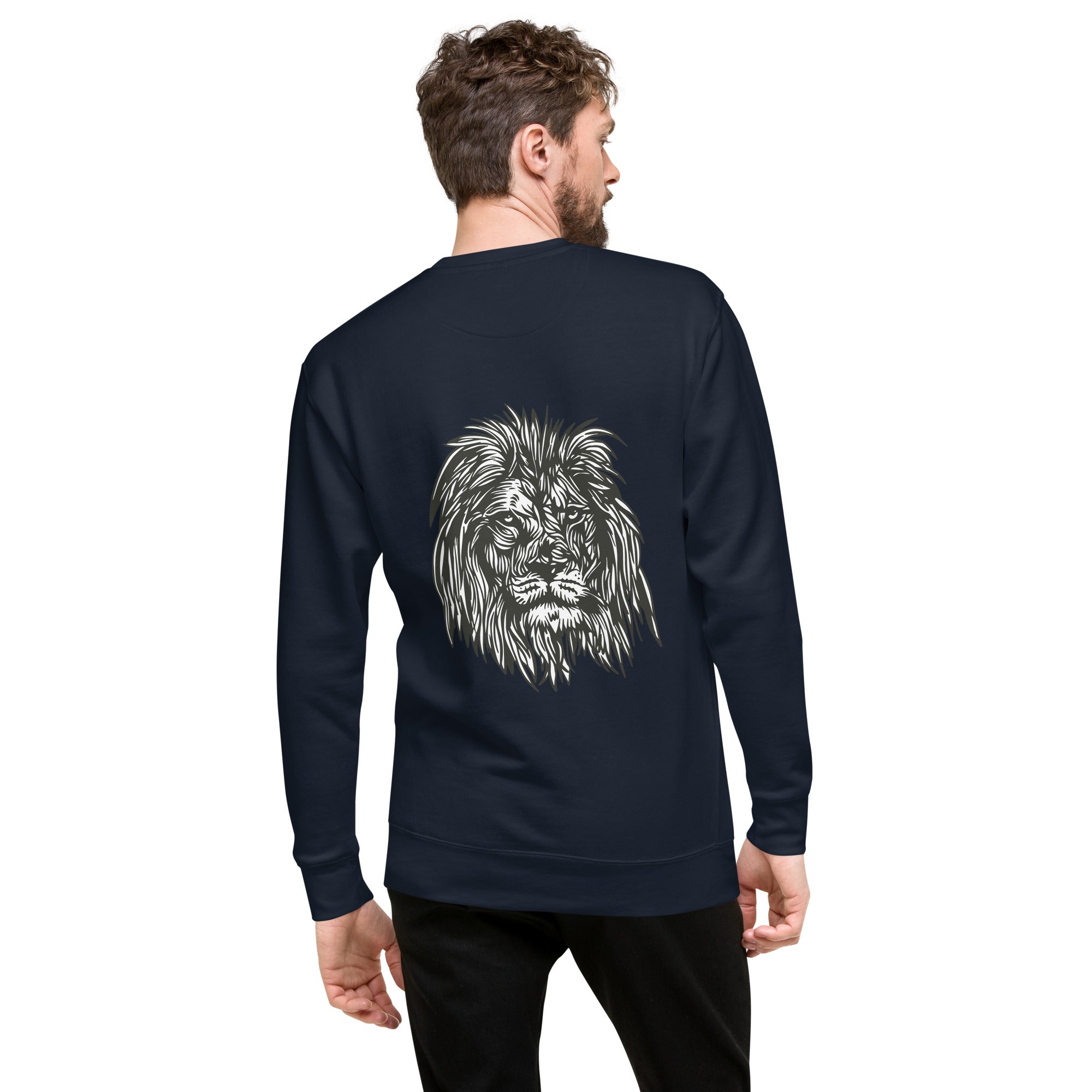 Premium-Sweatshirt mit Grafik und Logo