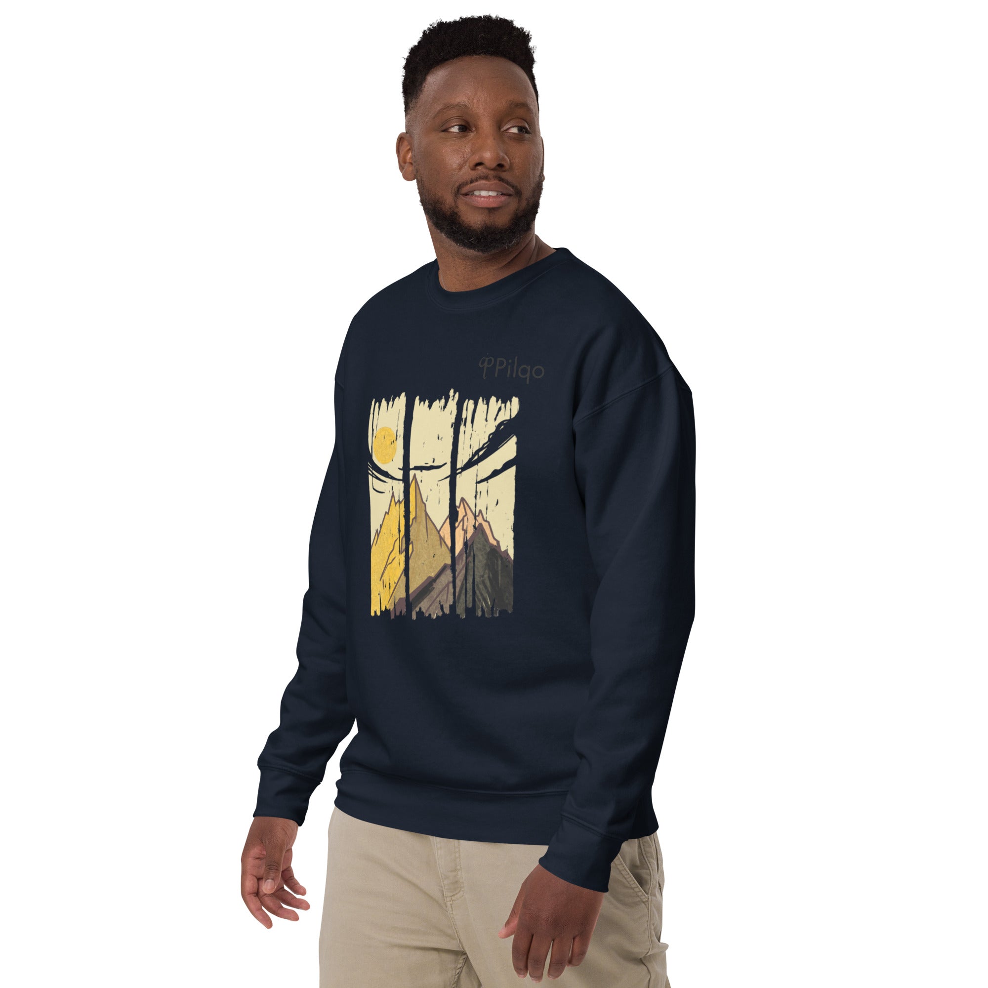 Premium-Sweatshirt mit Grafik und Logo