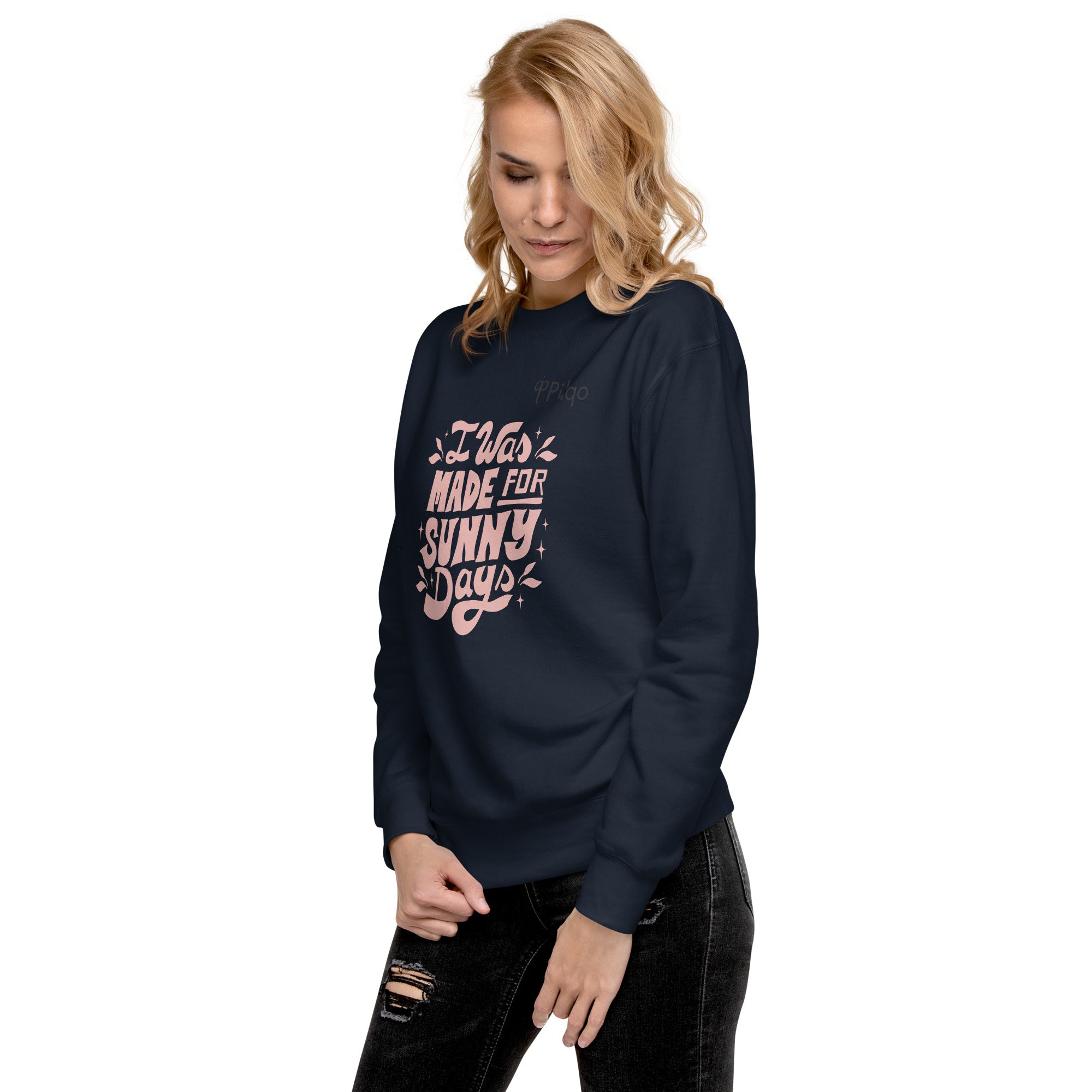 Premium-Sweatshirt mit Grafik und Logo