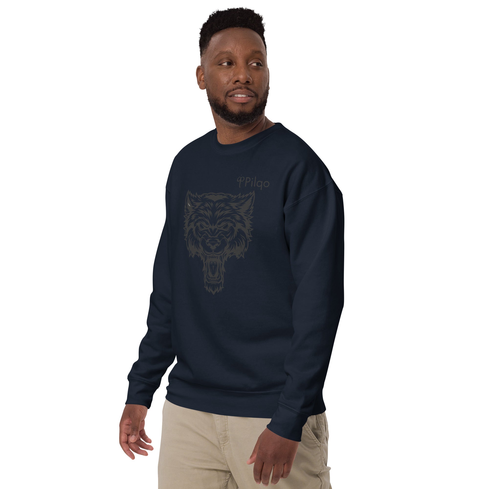 Premium-Sweatshirt mit Grafik und Logo