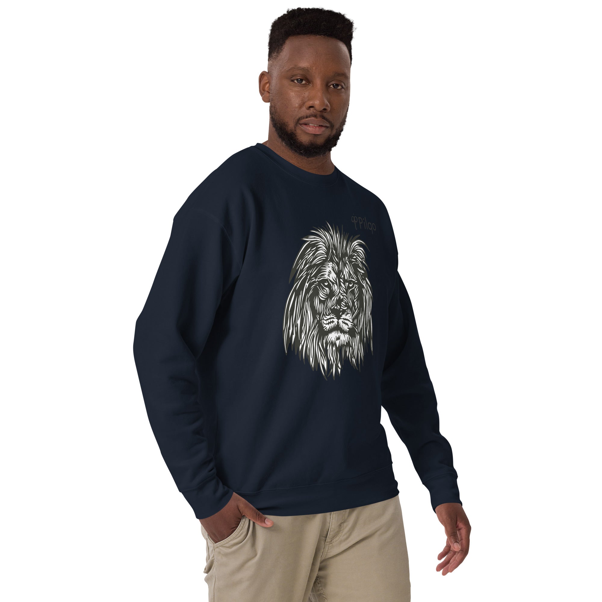 Premium-Sweatshirt mit Grafik und Logo