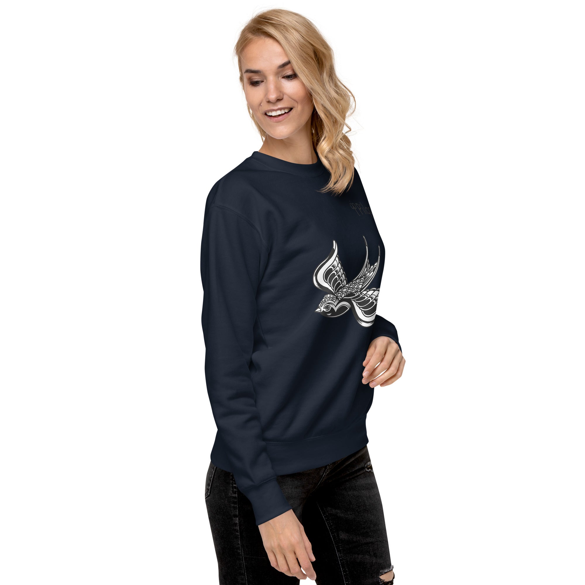 Premium-Sweatshirt mit Grafik und Logo