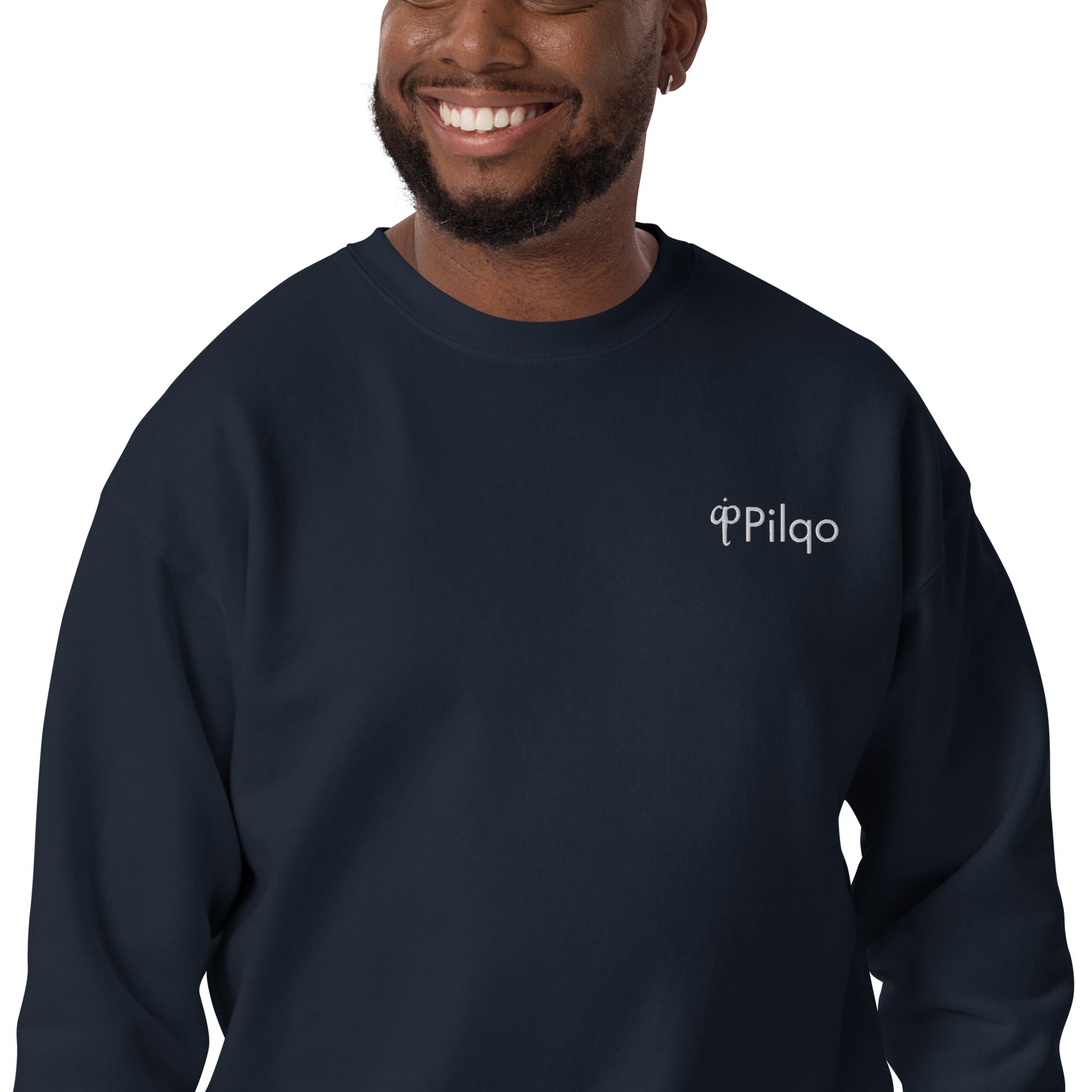 Sweatshirt with embroidery logo