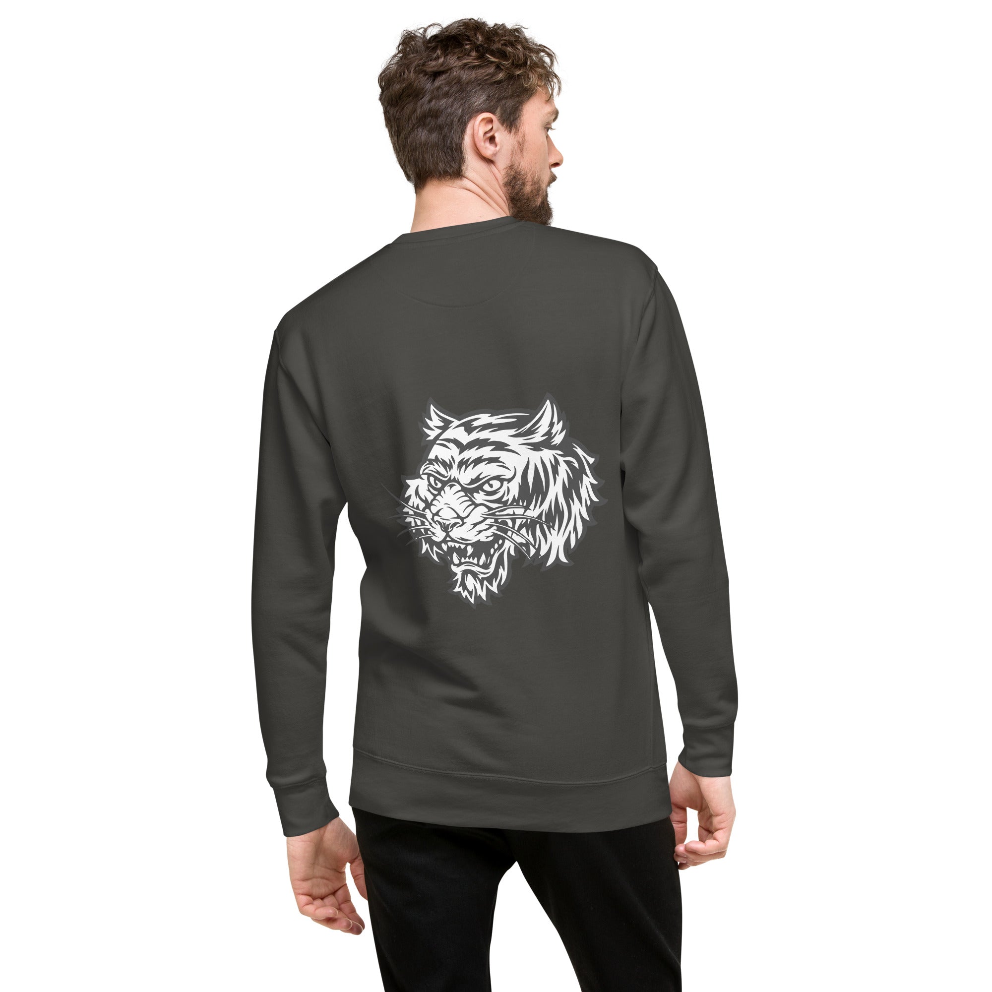 Premium-Sweatshirt mit Grafik und Logo