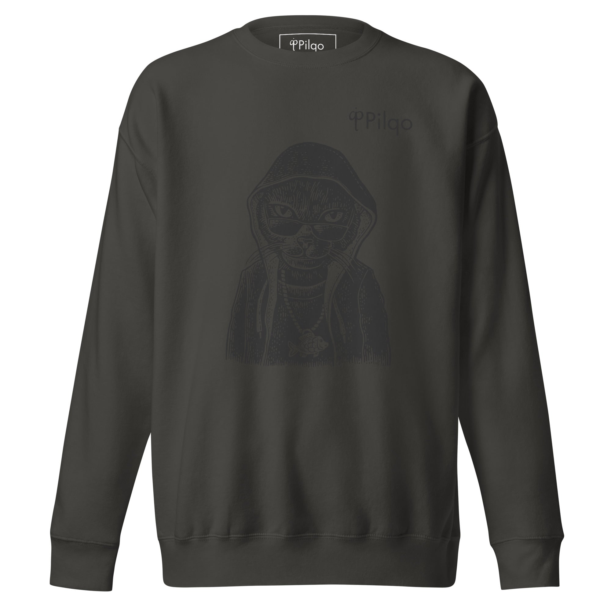 Premium-Sweatshirt mit Grafik und Logo