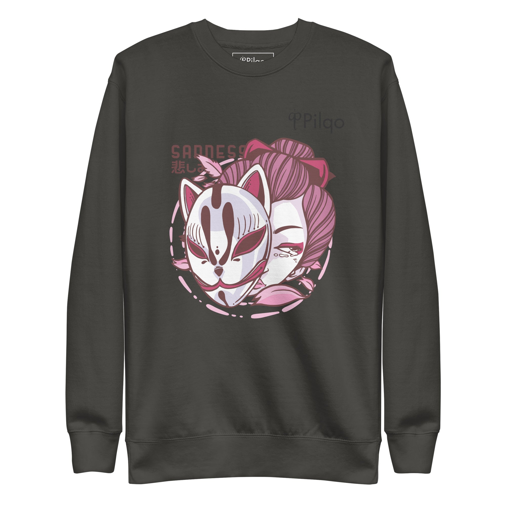 Premium sweatshirt with graphics and logo