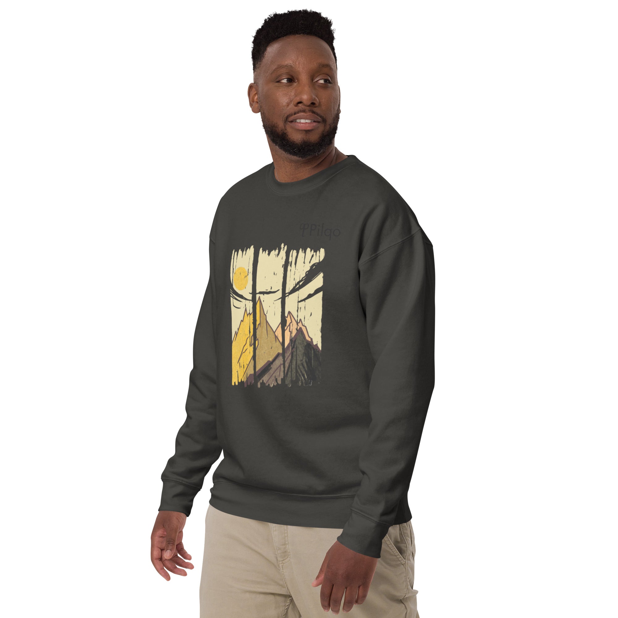 Premium-Sweatshirt mit Grafik und Logo