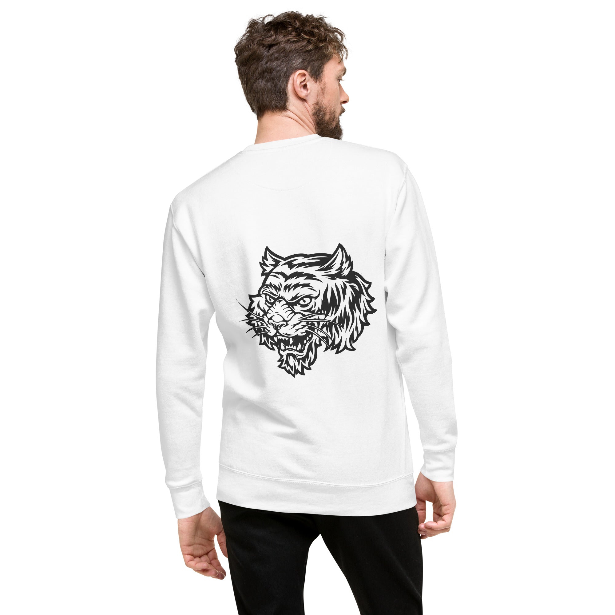 Premium-Sweatshirt mit Grafik und Logo