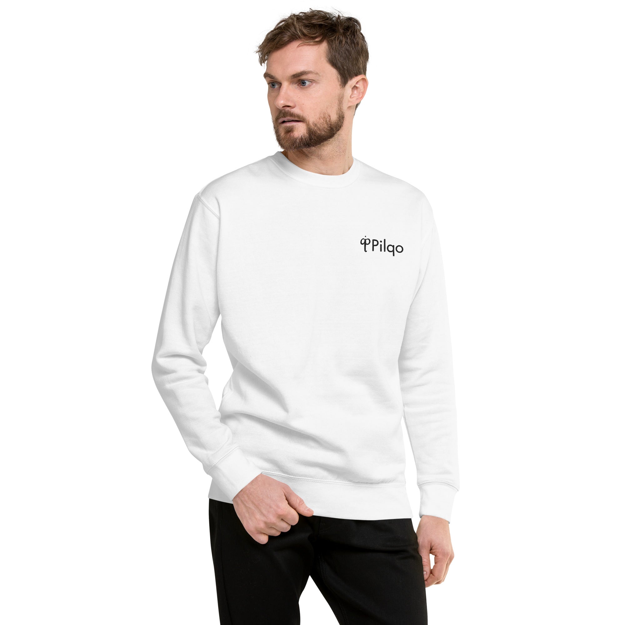 Sweatshirt with embroidery logo