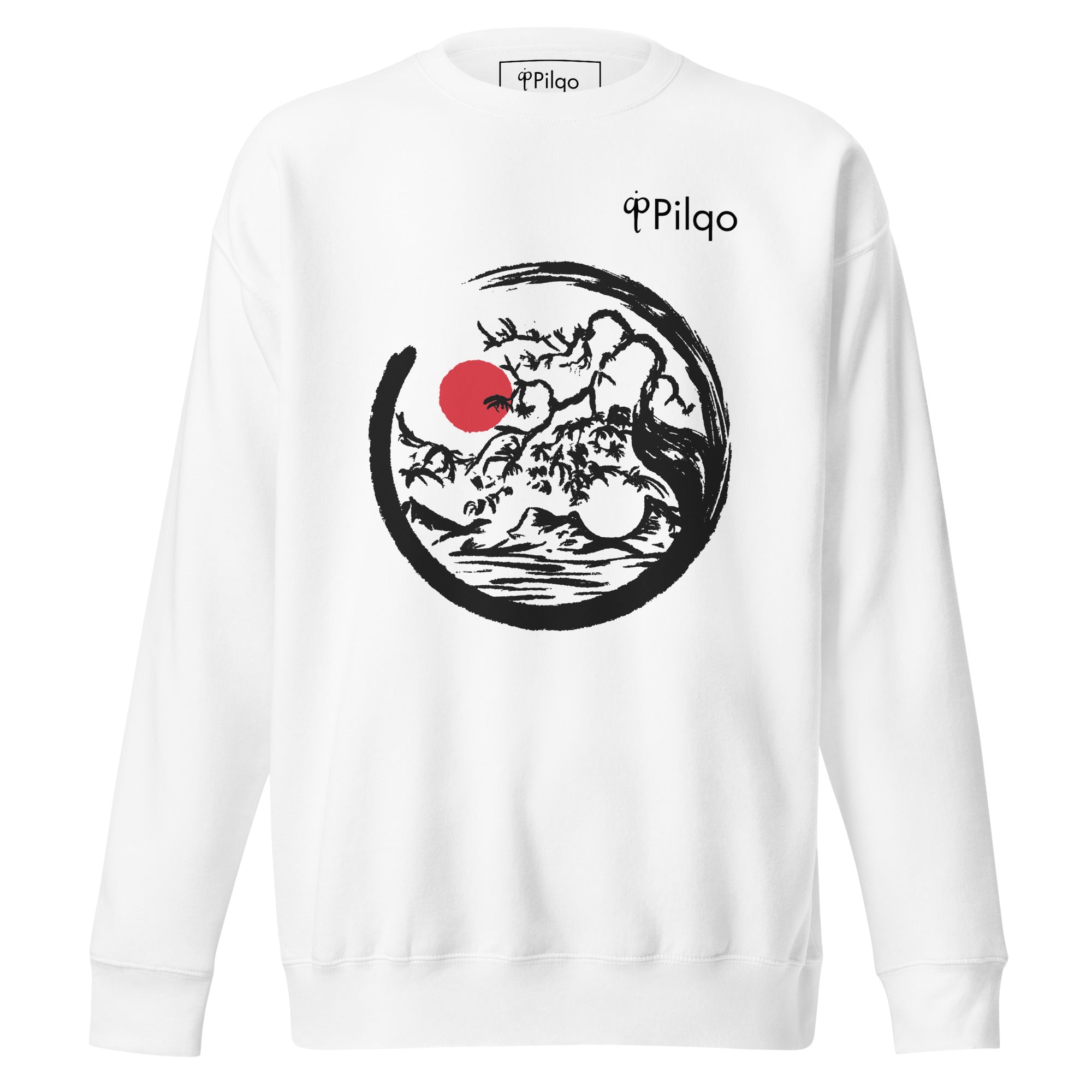 Premium sweatshirt with graphics and logo