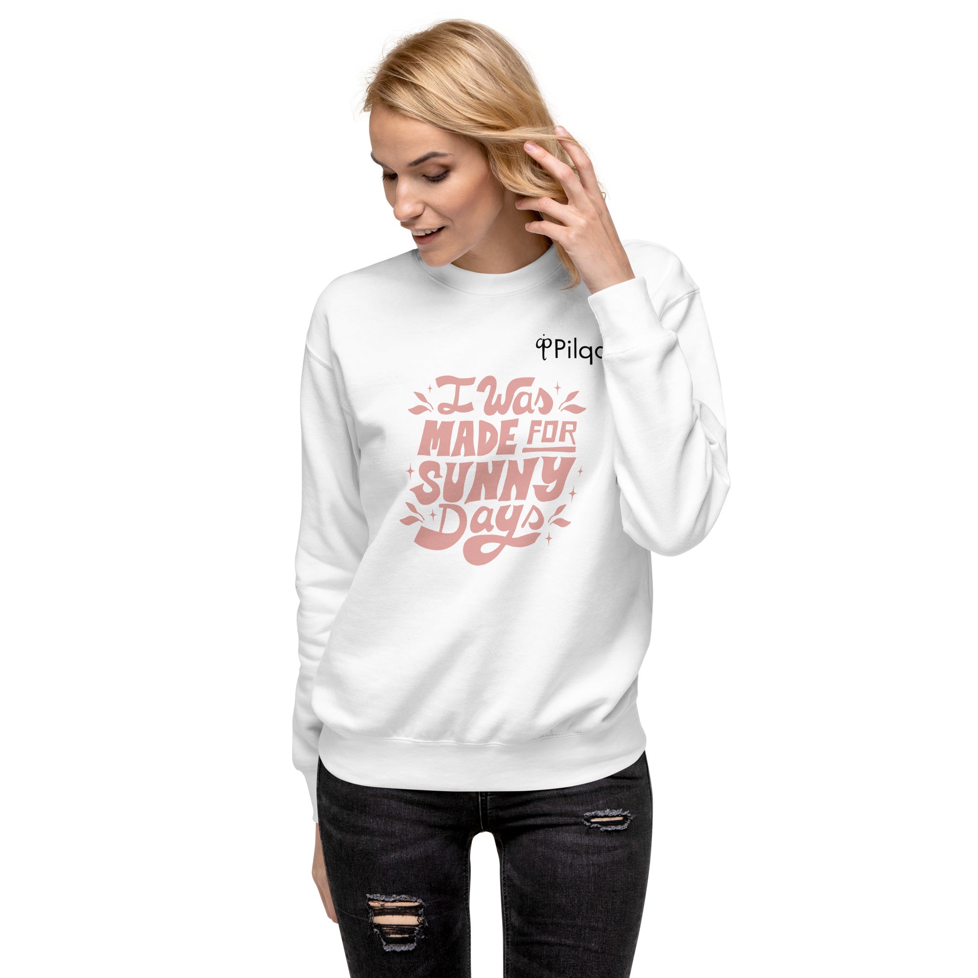 Premium-Sweatshirt mit Grafik und Logo