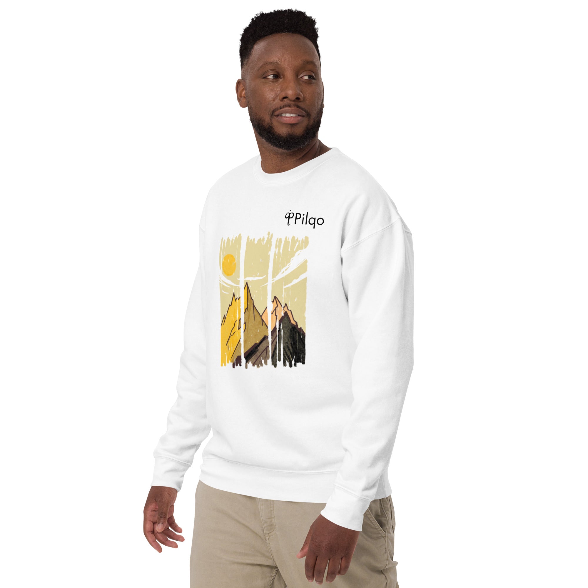 Premium-Sweatshirt mit Grafik und Logo