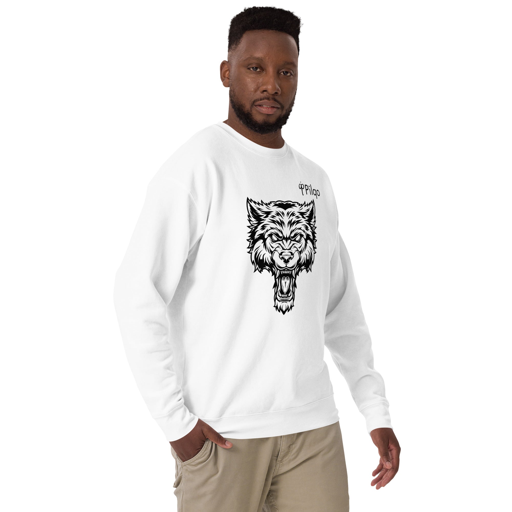 Premium-Sweatshirt mit Grafik und Logo